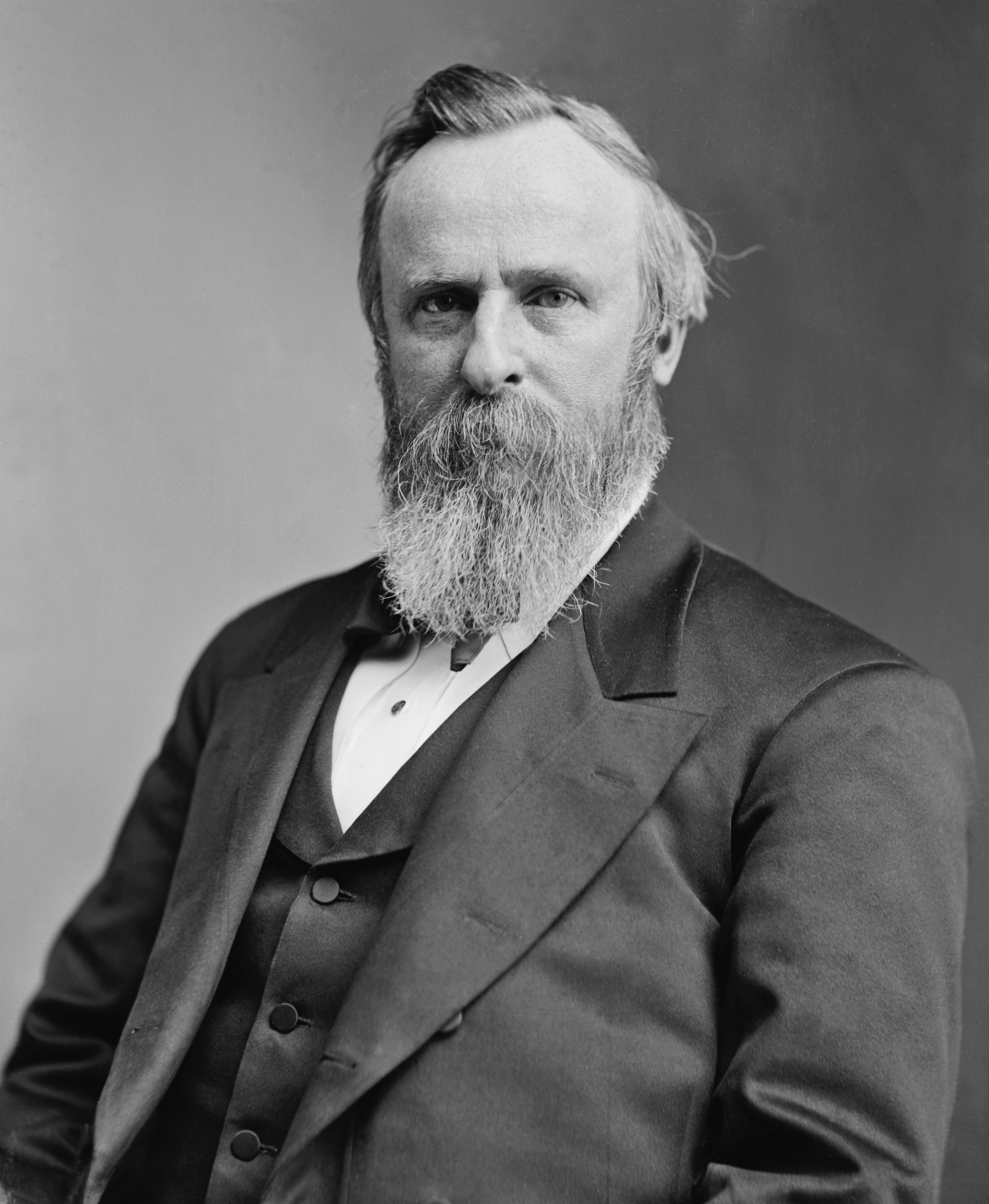 Rutherford B. Hayes, 19th president of the United States, served from 1877 to 1881.