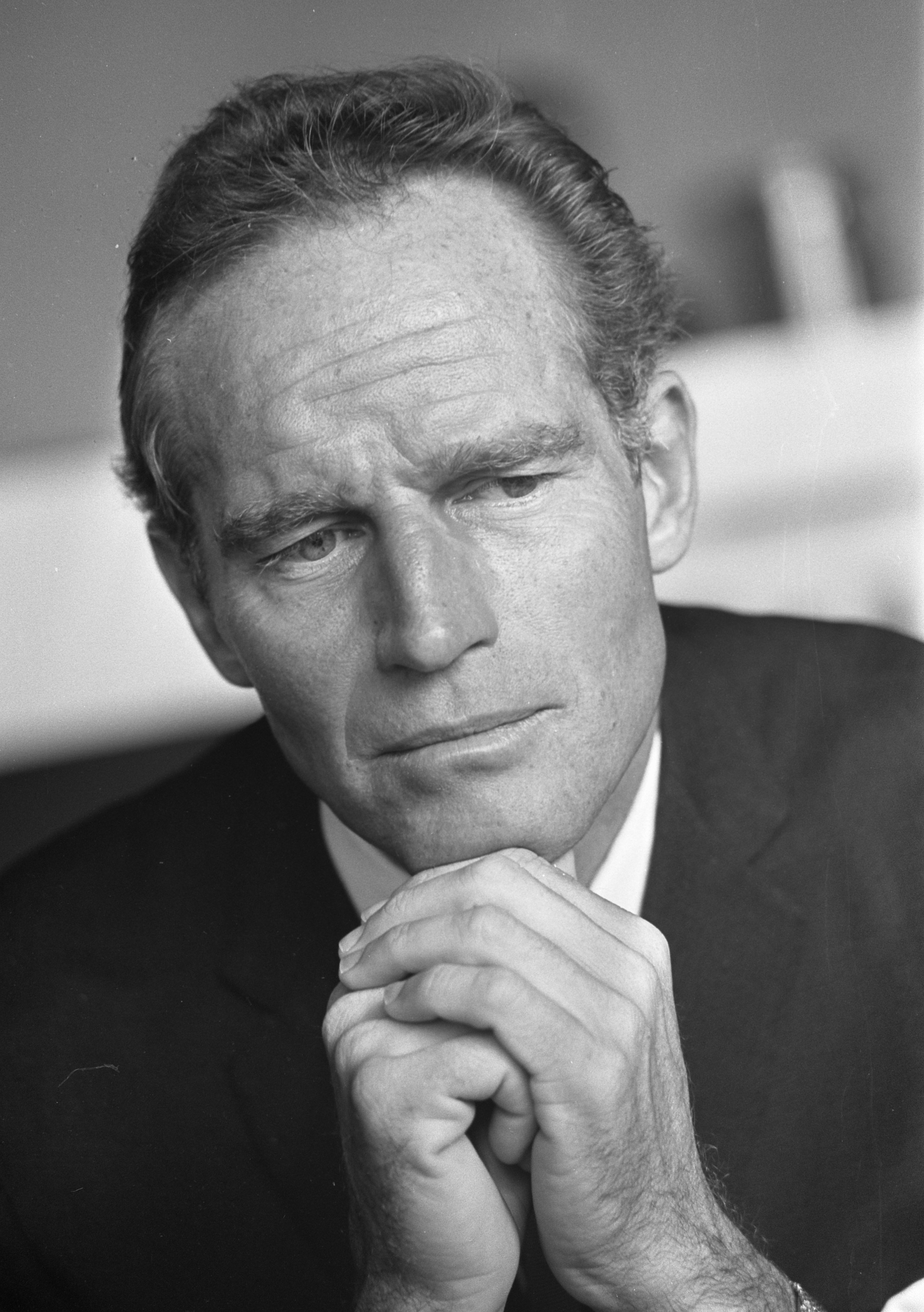 American actor Charlton Heston