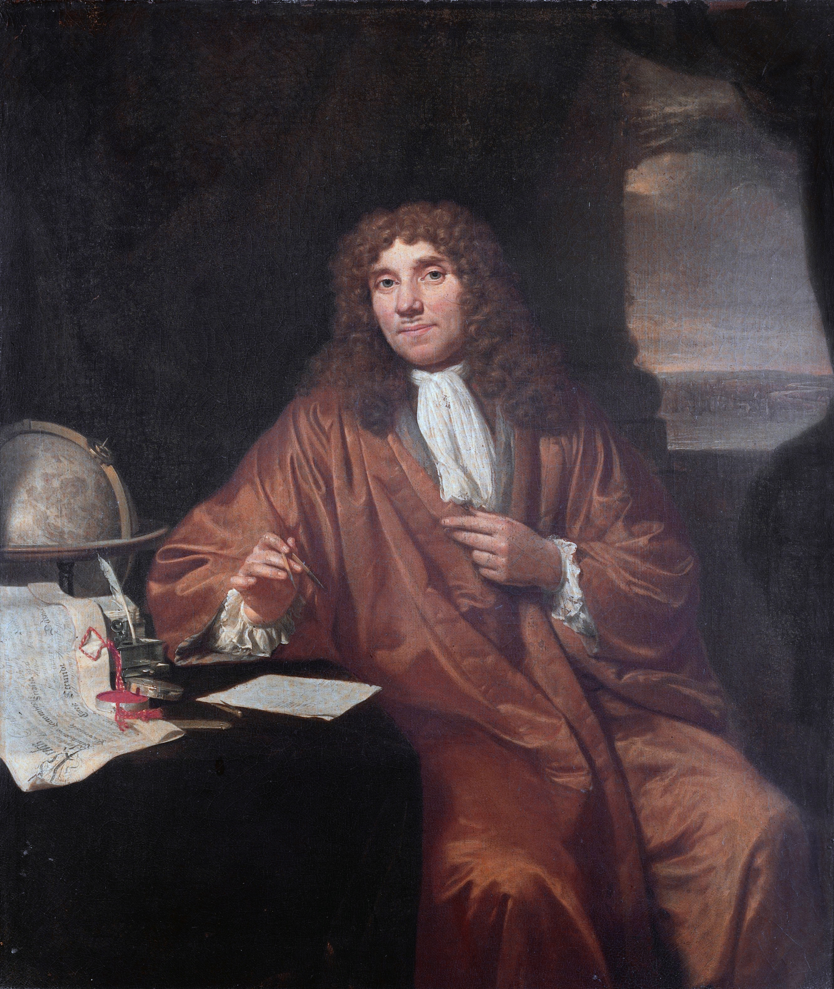 Dutch scientist Anton van Leeuwenhoek