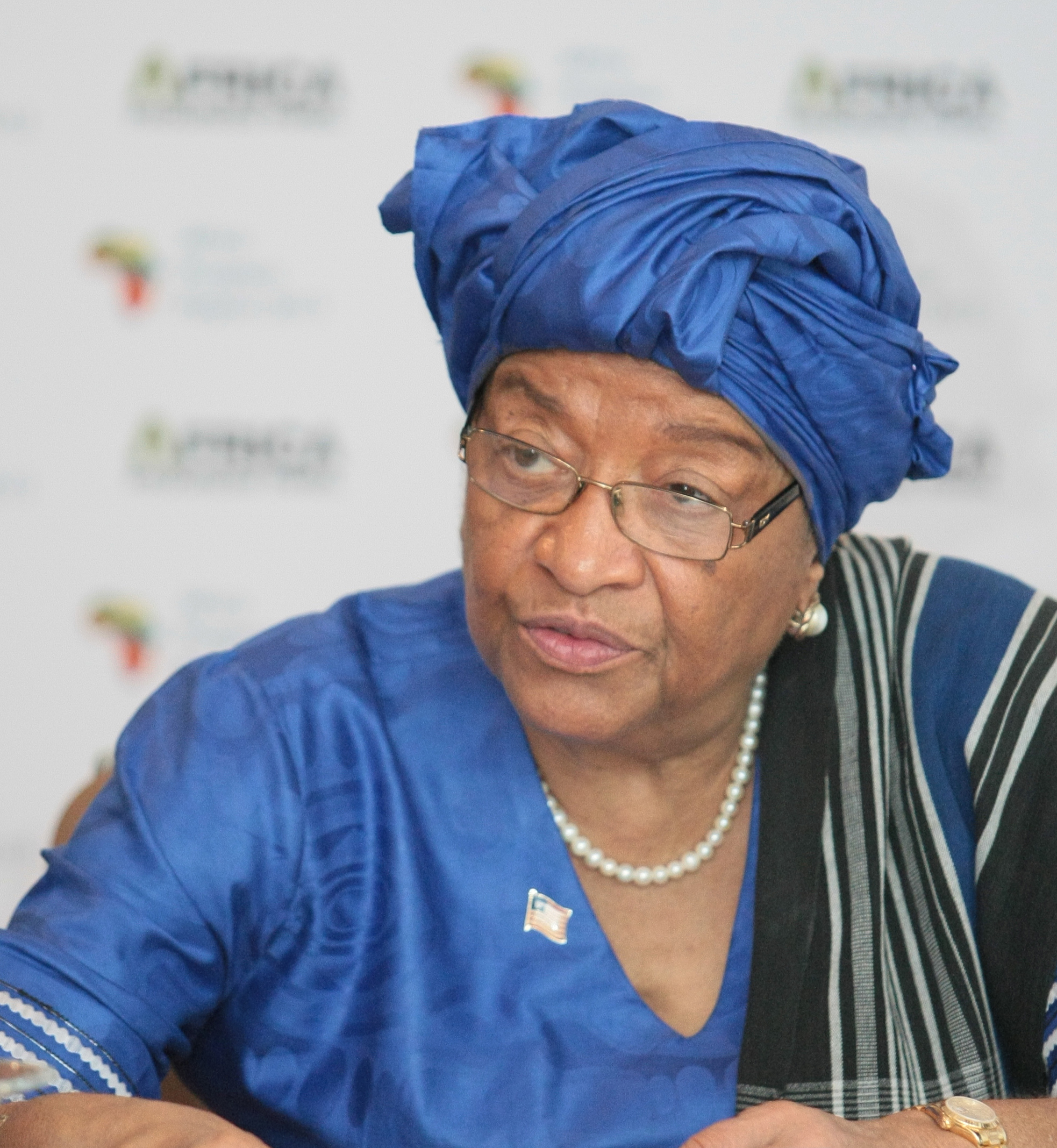 Ellen Johnson-Sirleaf was president of Liberia from 2006 to 2018.