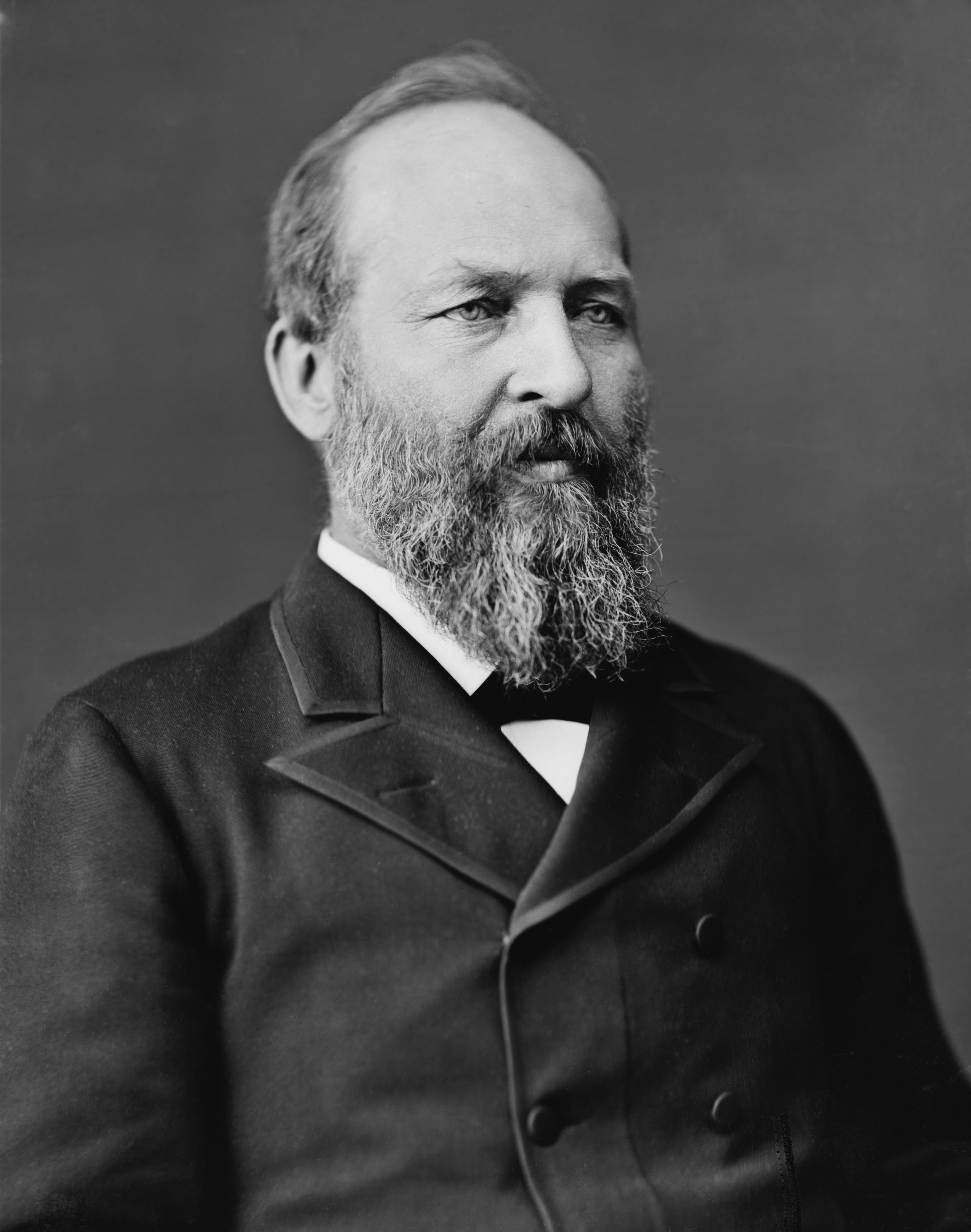 James A. Garfield, 20th president of the United States, served in 1881.