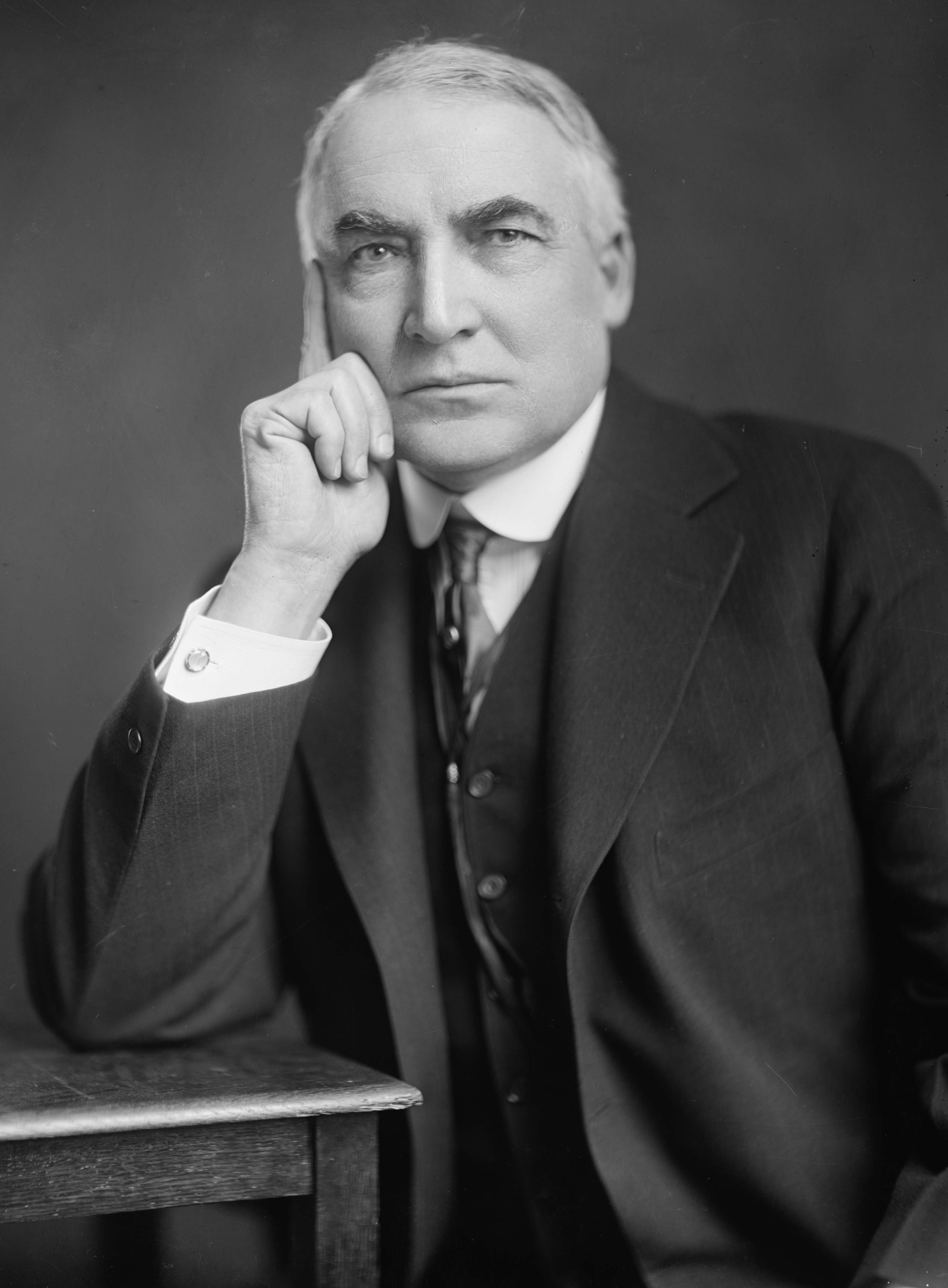 Warren G. Harding, 29th president of the United States, served from 1921 to 1923.