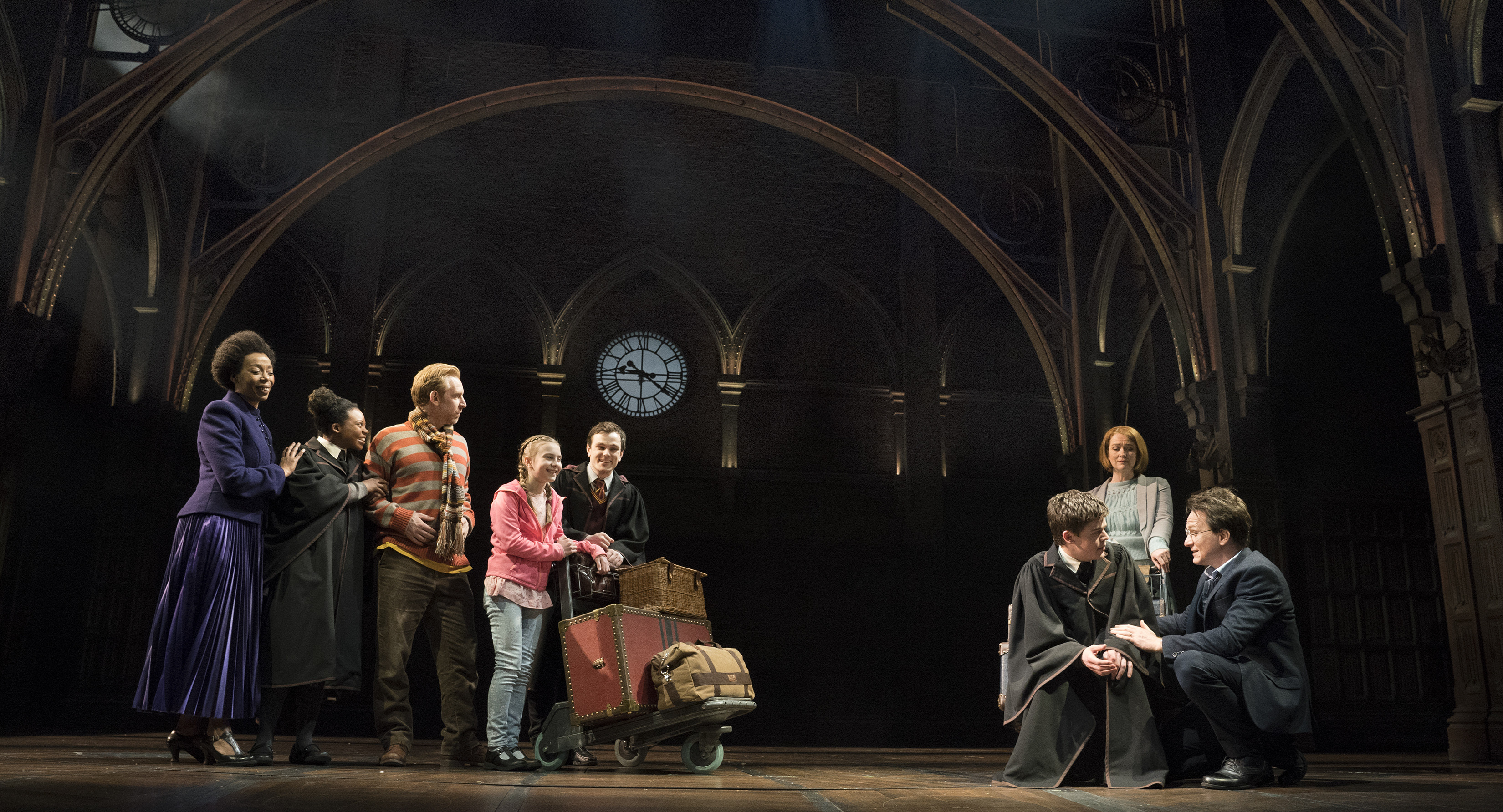 A scene from the play Harry Potter and the Cursed Child