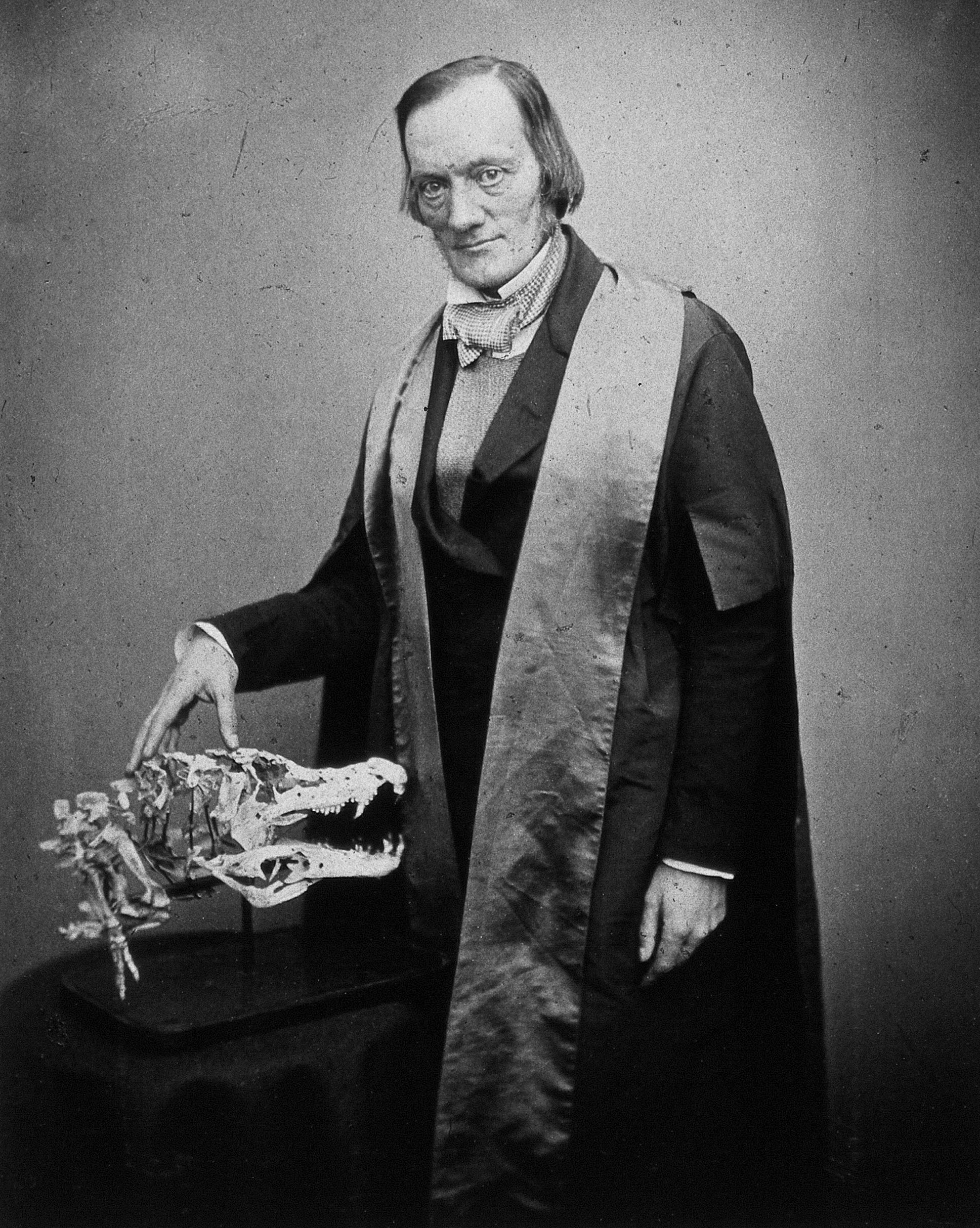 English anatomist and paleontologist Sir Richard Owen