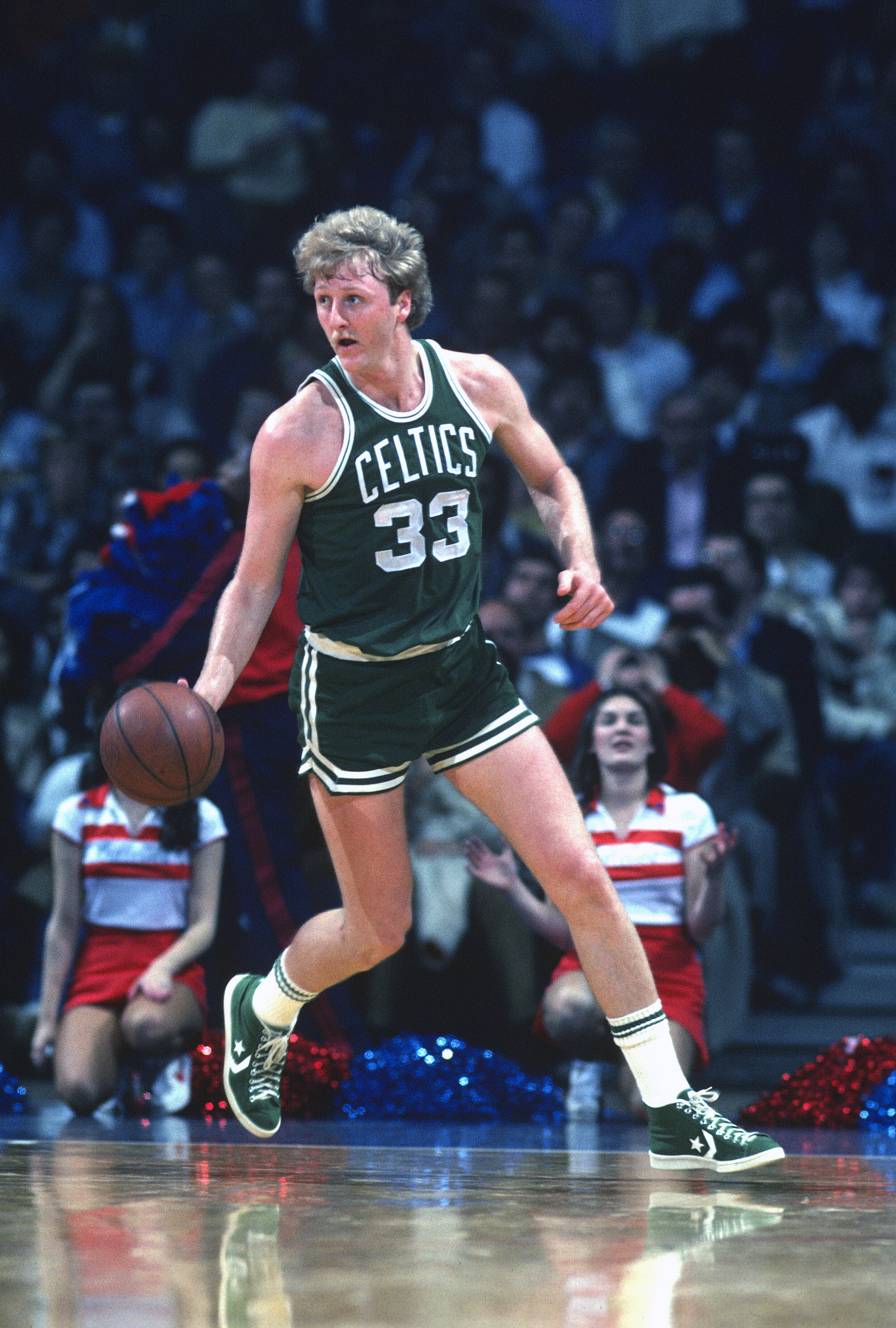 American basketball player Larry Bird