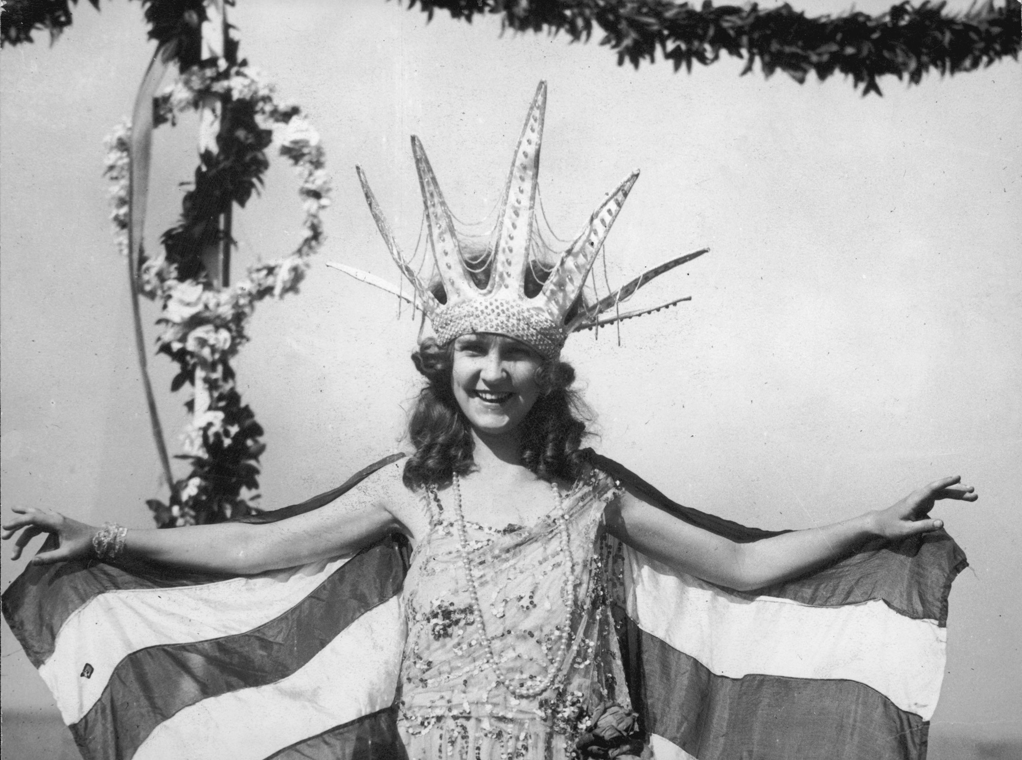 First Miss America, Margaret Gorman of Washington, D.C. 