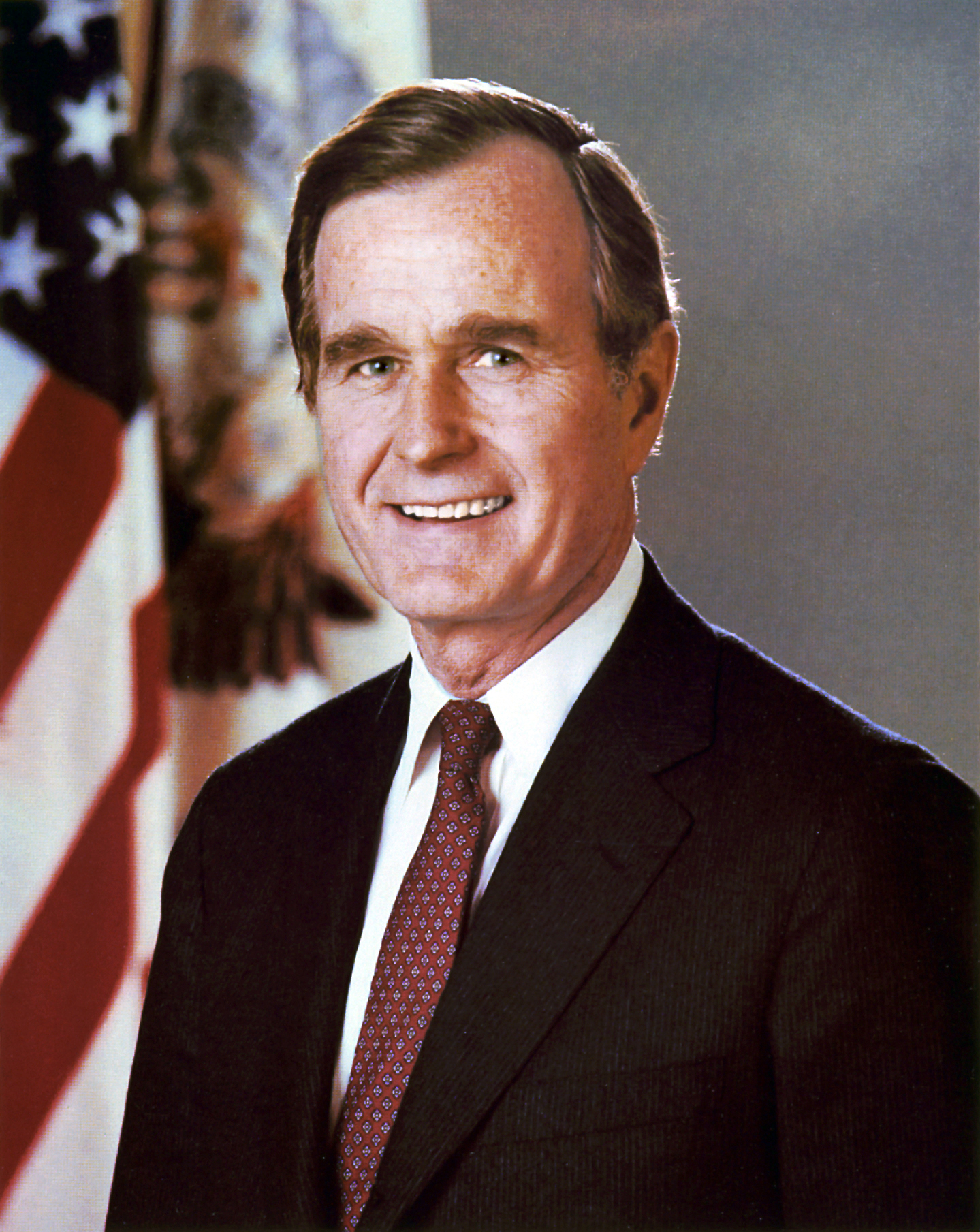 George H. W. Bush, 41st president of the United States, served from 1989 to 1993