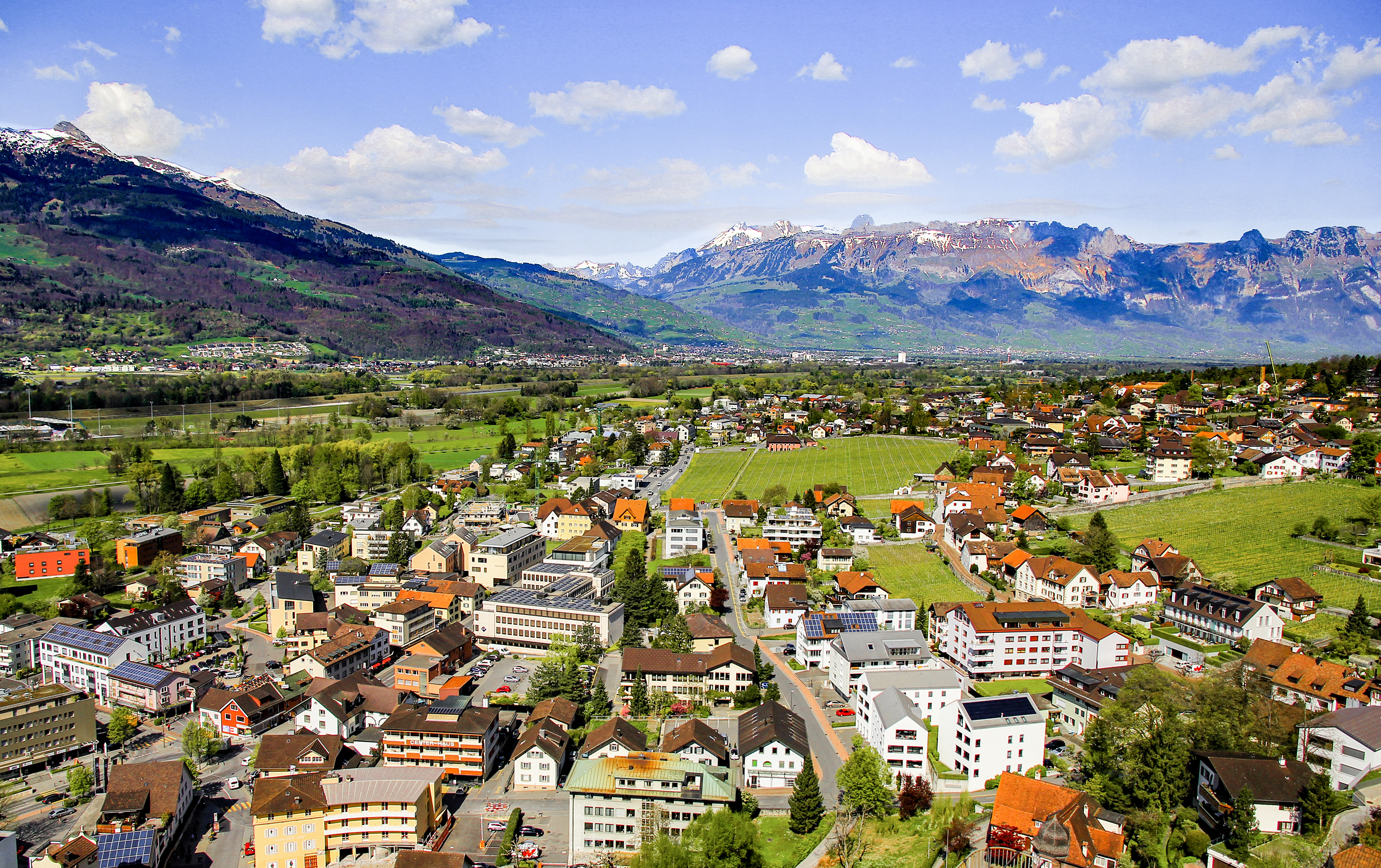 Vaduz, capital of Liechtenstein