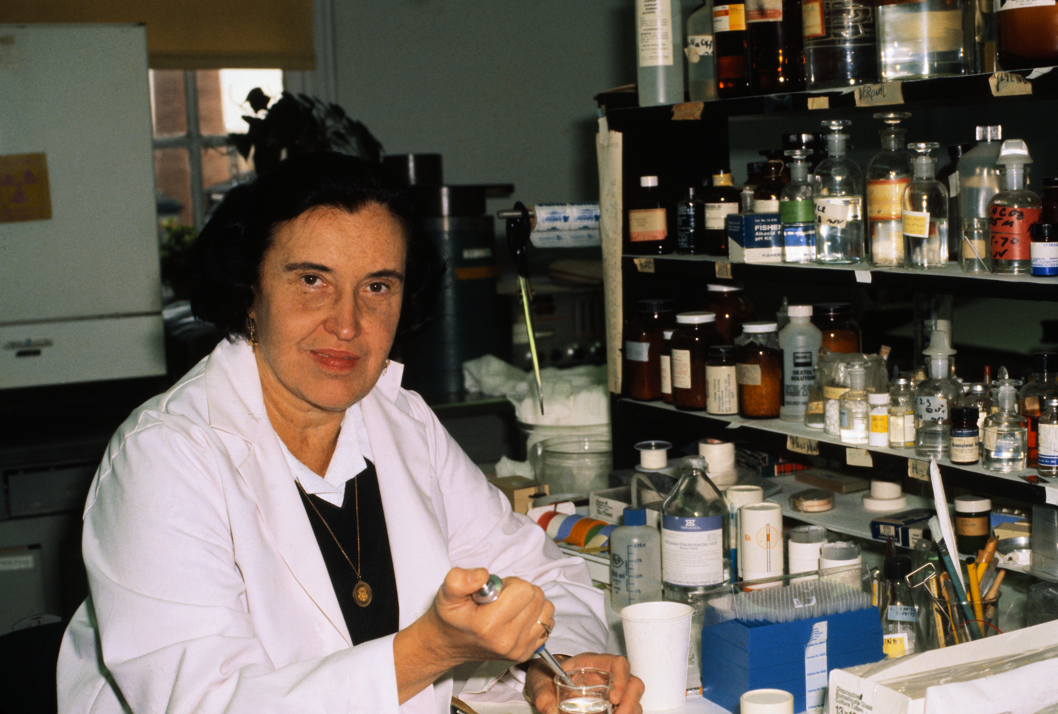 American medical physicist Rosalyn Sussman Yalow