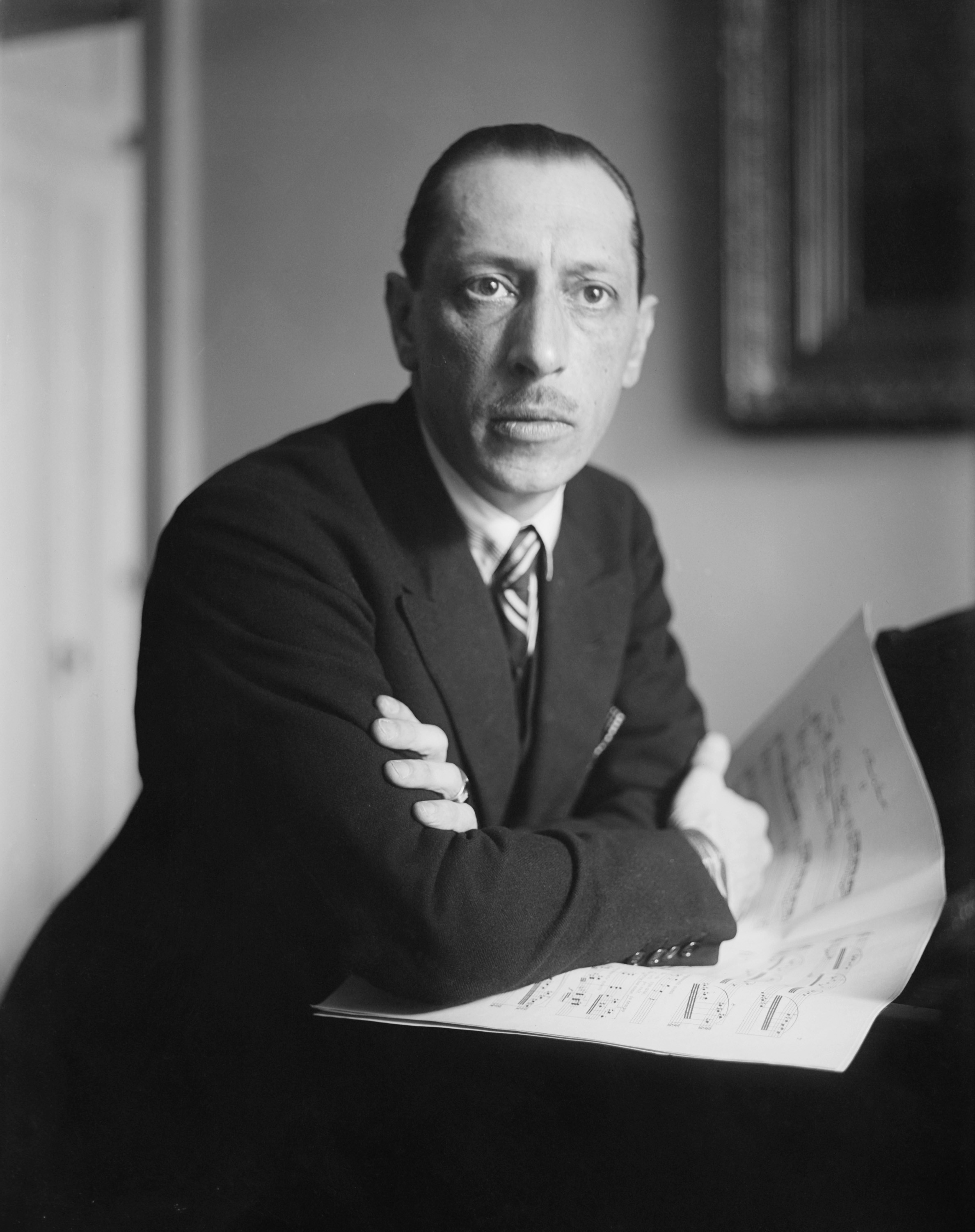 Russian composer and conductor Sergei Rachmaninoff