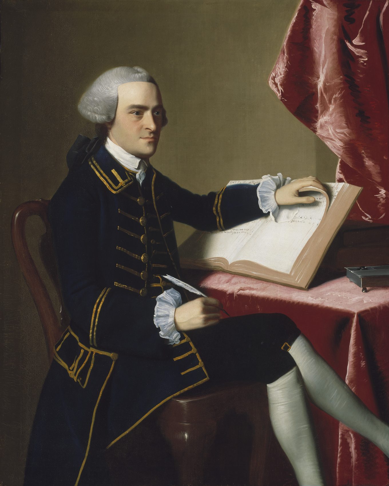 American revolutionary leader John Hancock