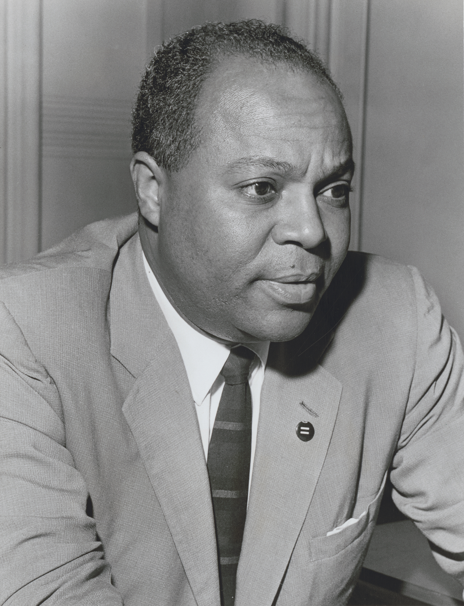 American civil rights leader James Farmer