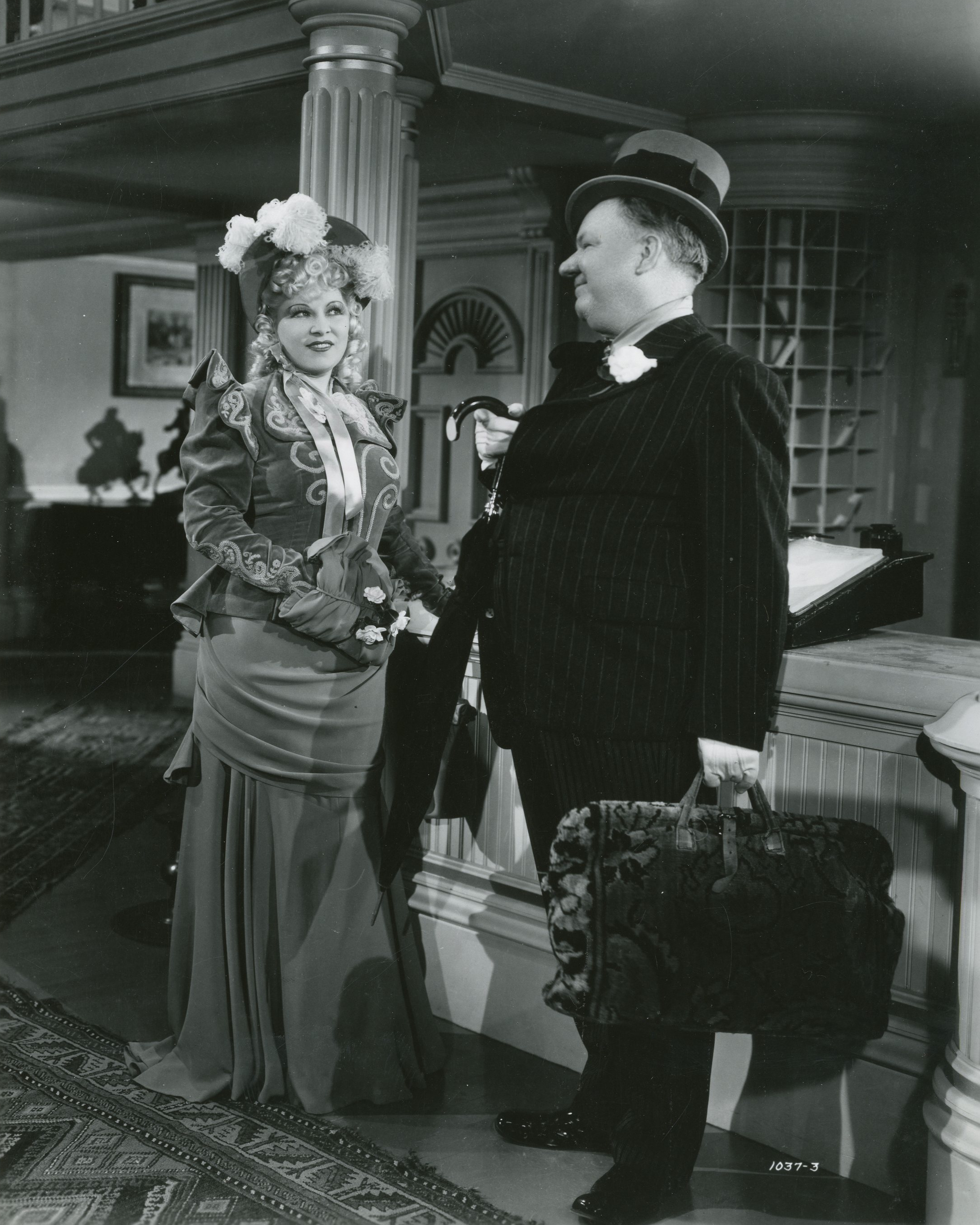 W. C. Fields and Mae West in My Little Chickadee (1940)