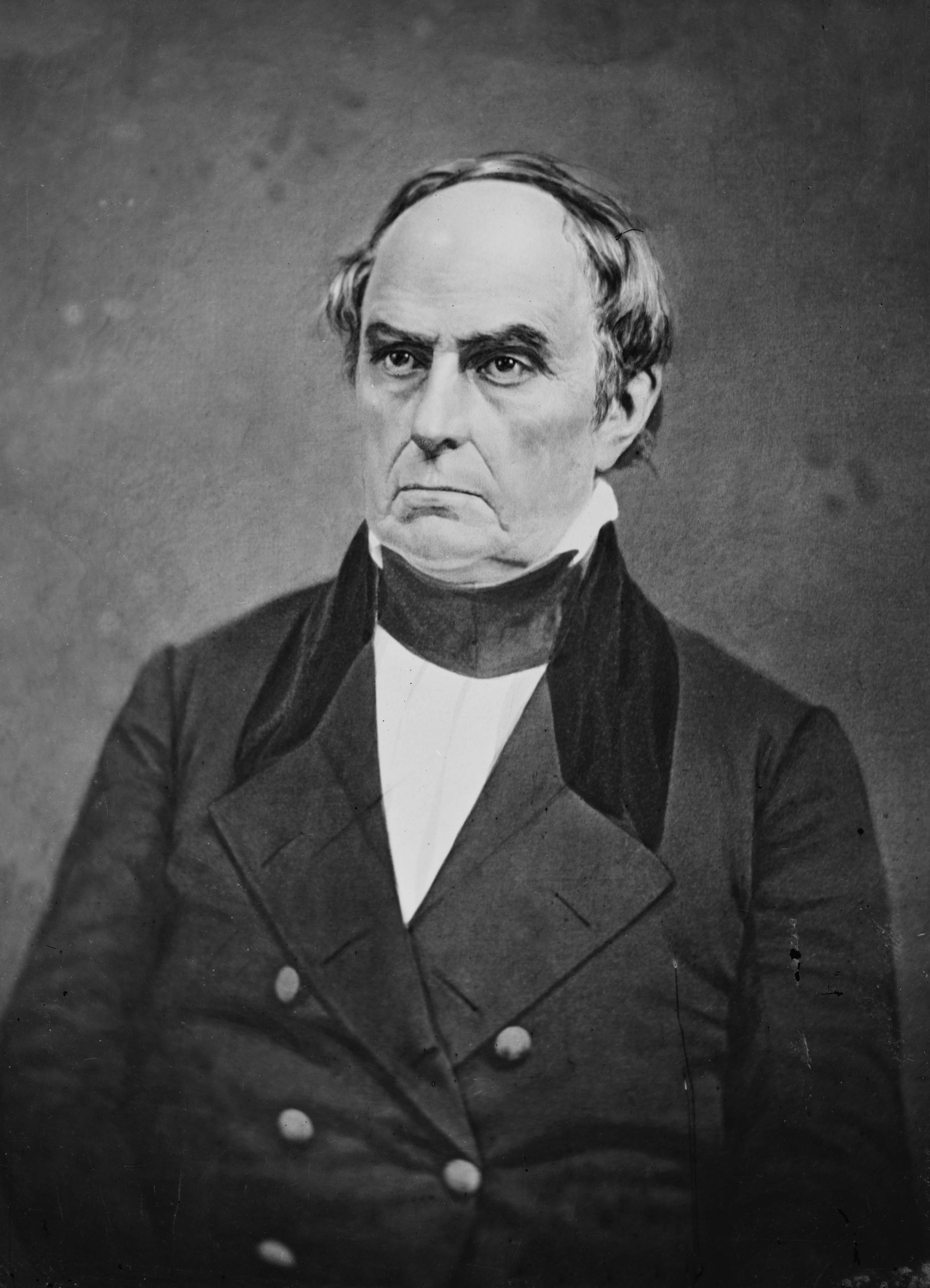 American orator and statesman Daniel Webster 