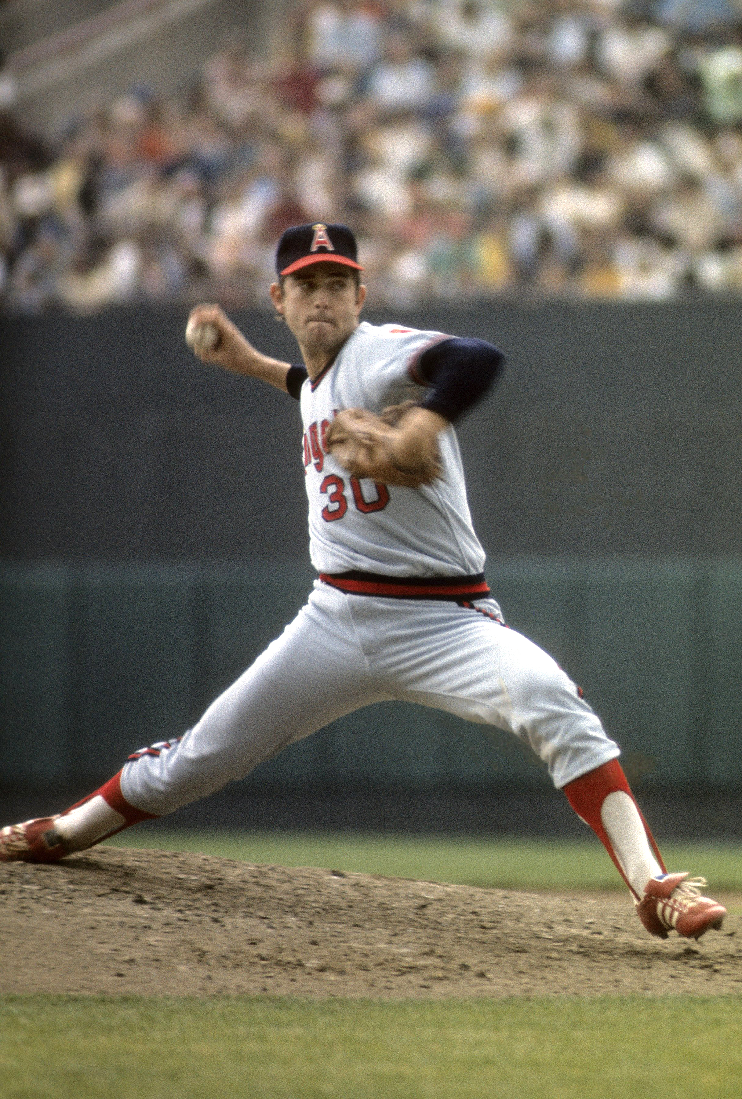 American baseball player Nolan Ryan