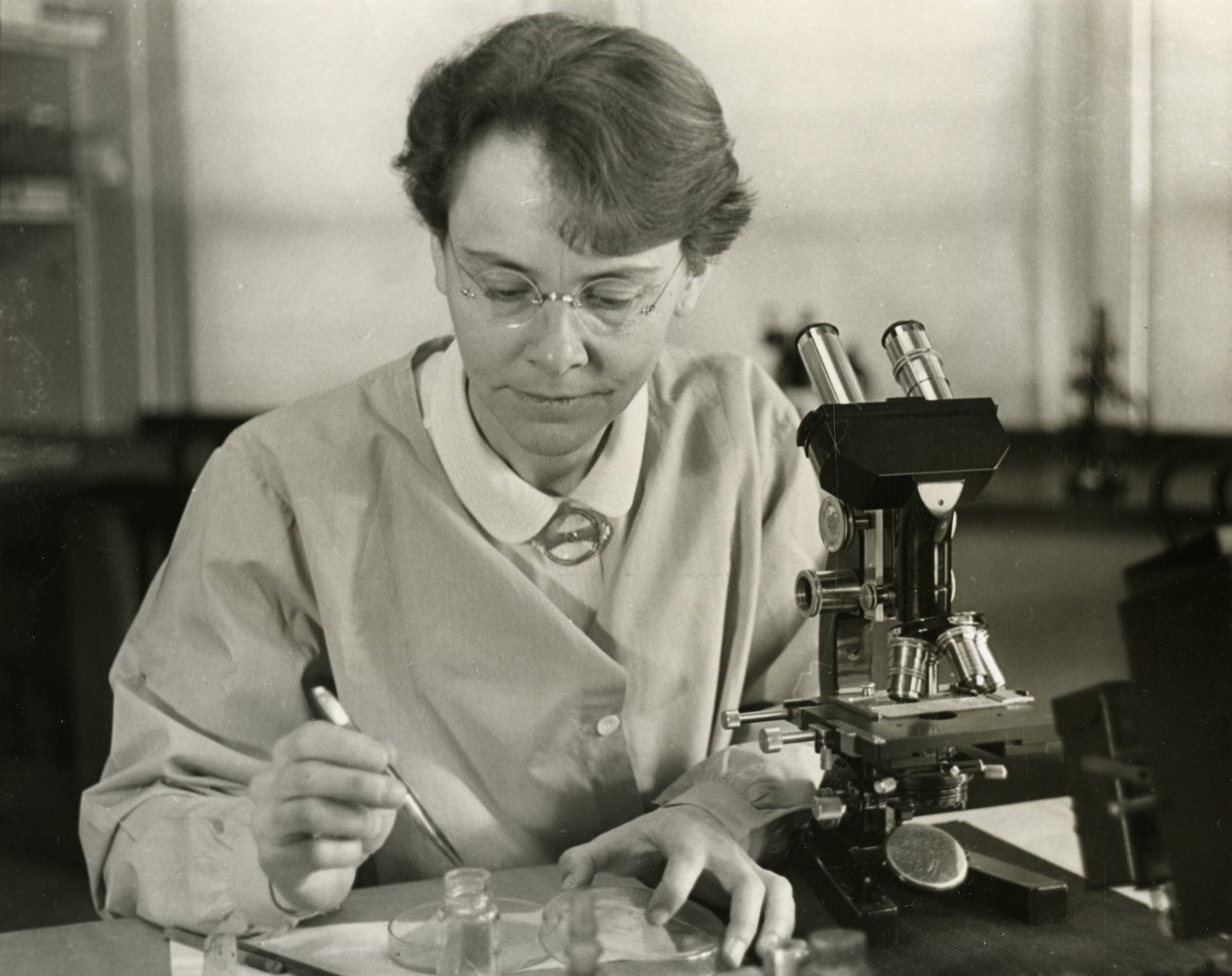 American geneticist Barbara McClintock