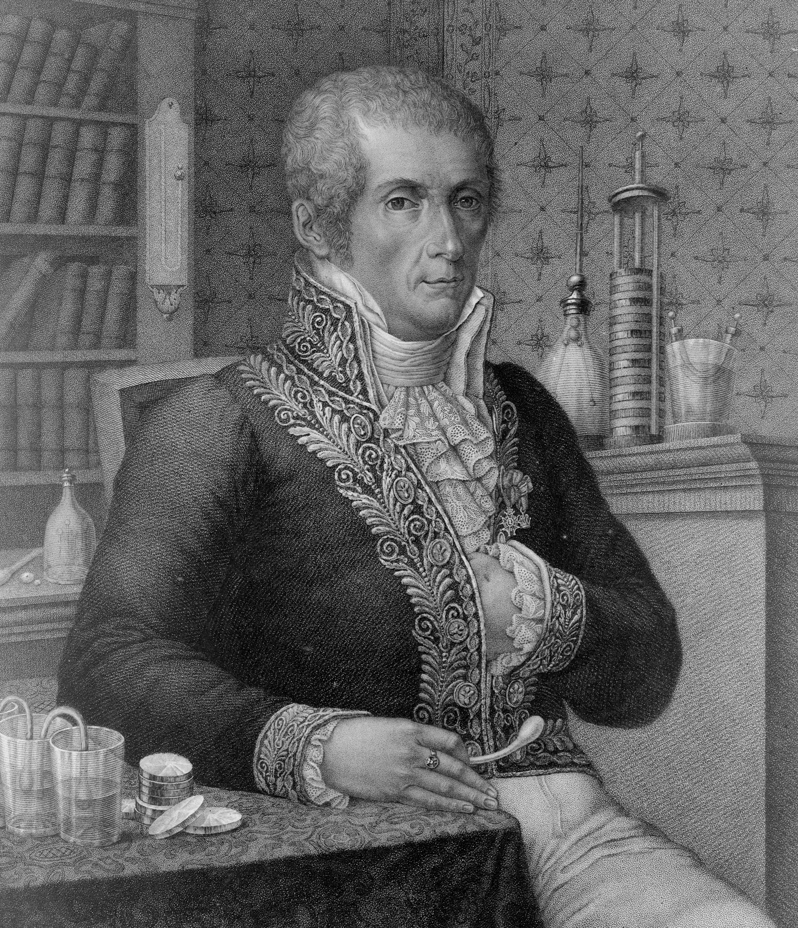 Italian scientist Alessandro Volta