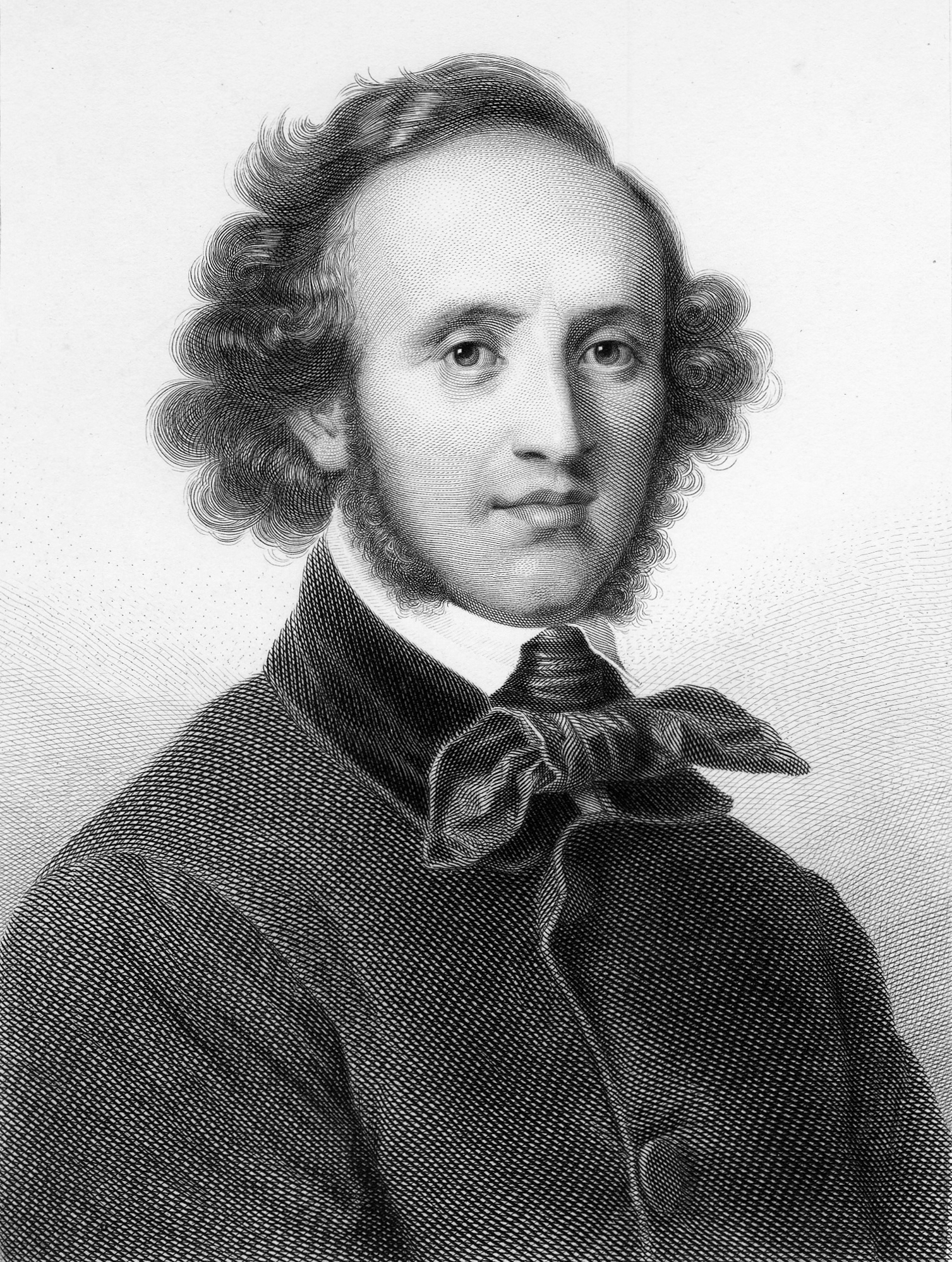 German composer Felix Mendelssohn