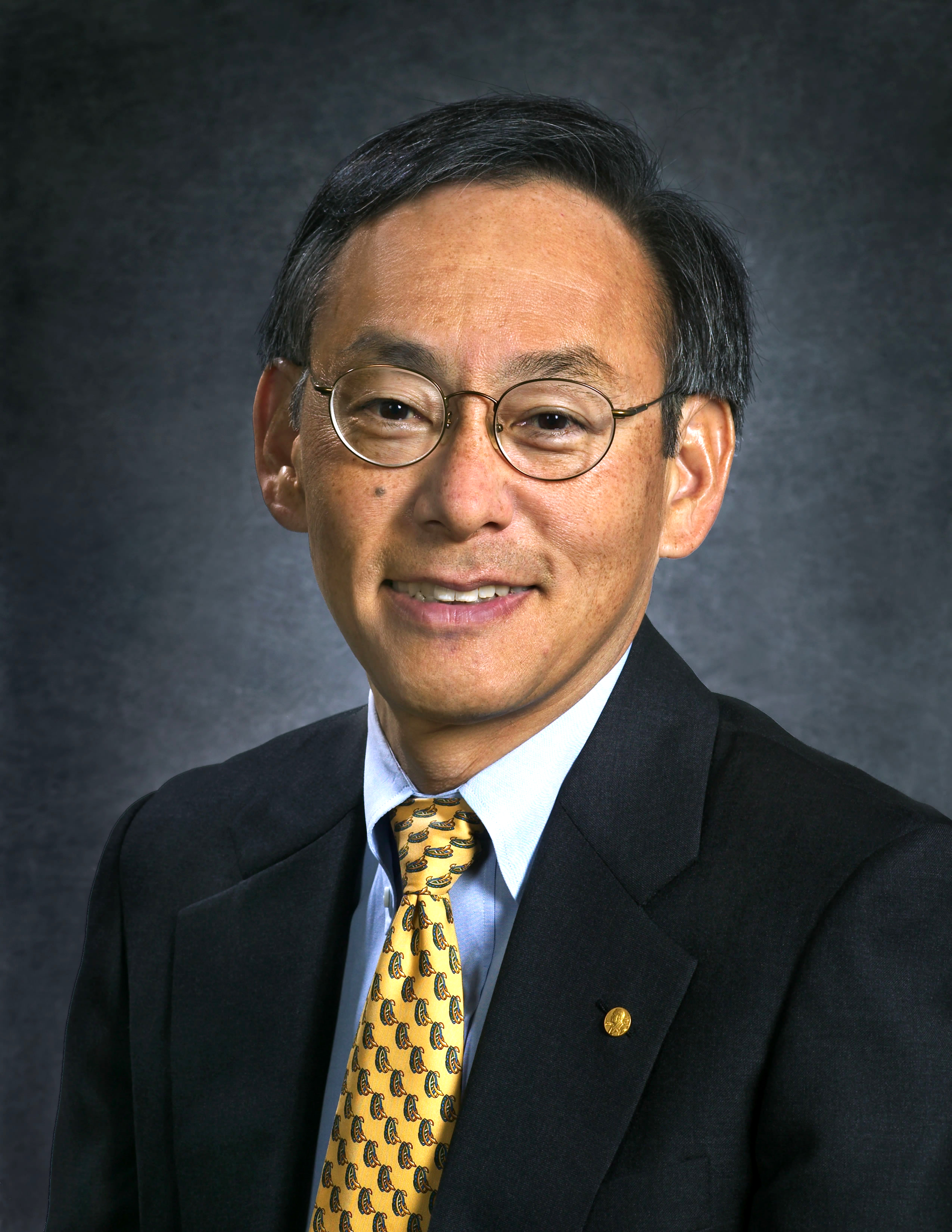 American physicist Steven Chu