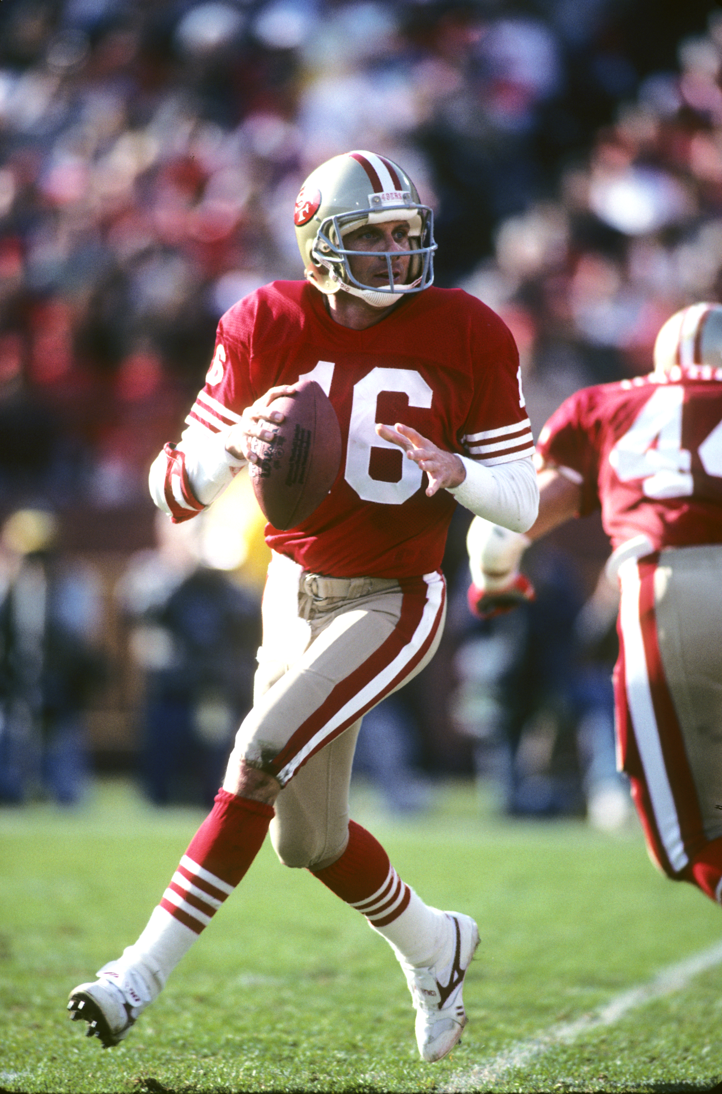 American football star Joe Montana