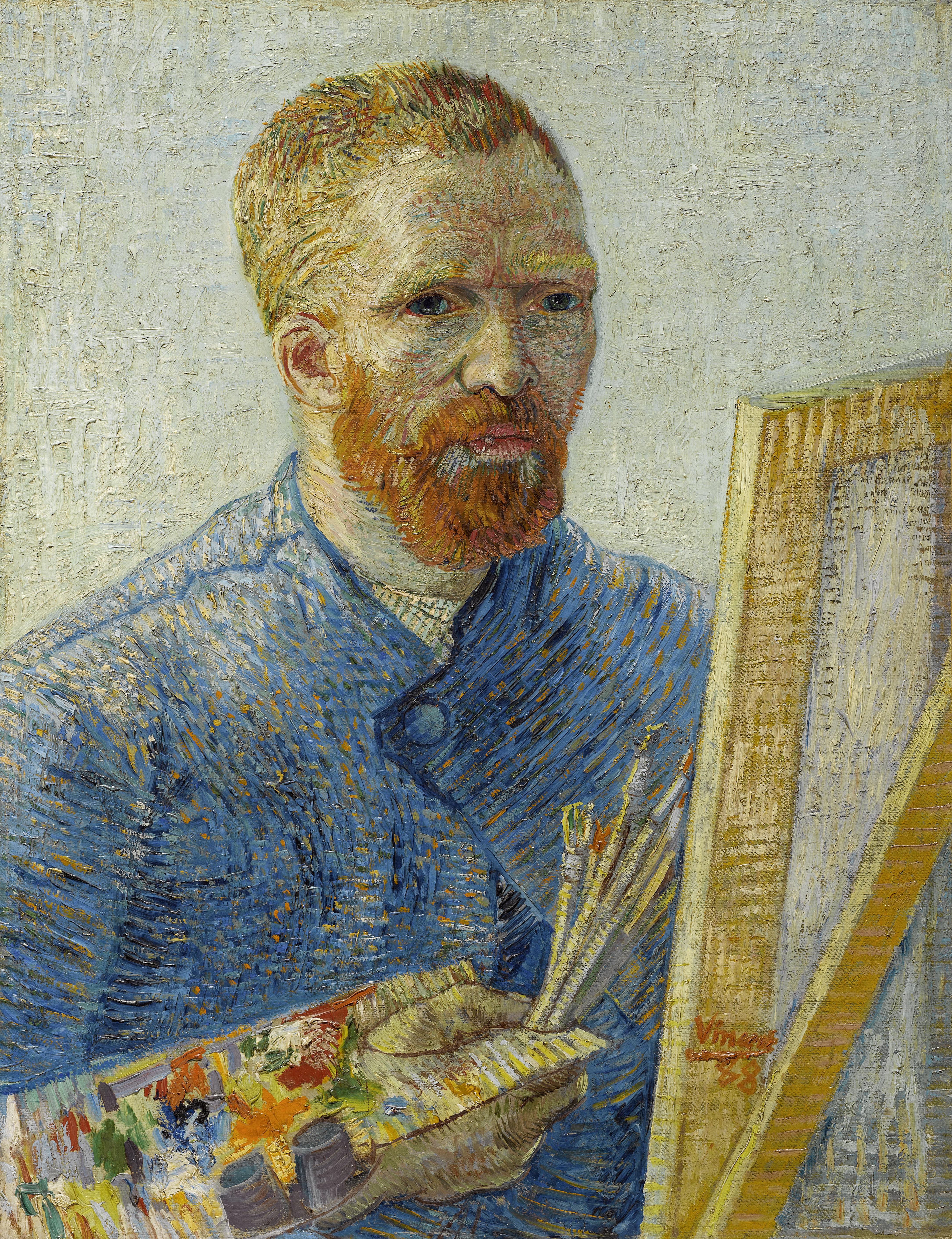 Self-portrait by Vincent Van Gogh