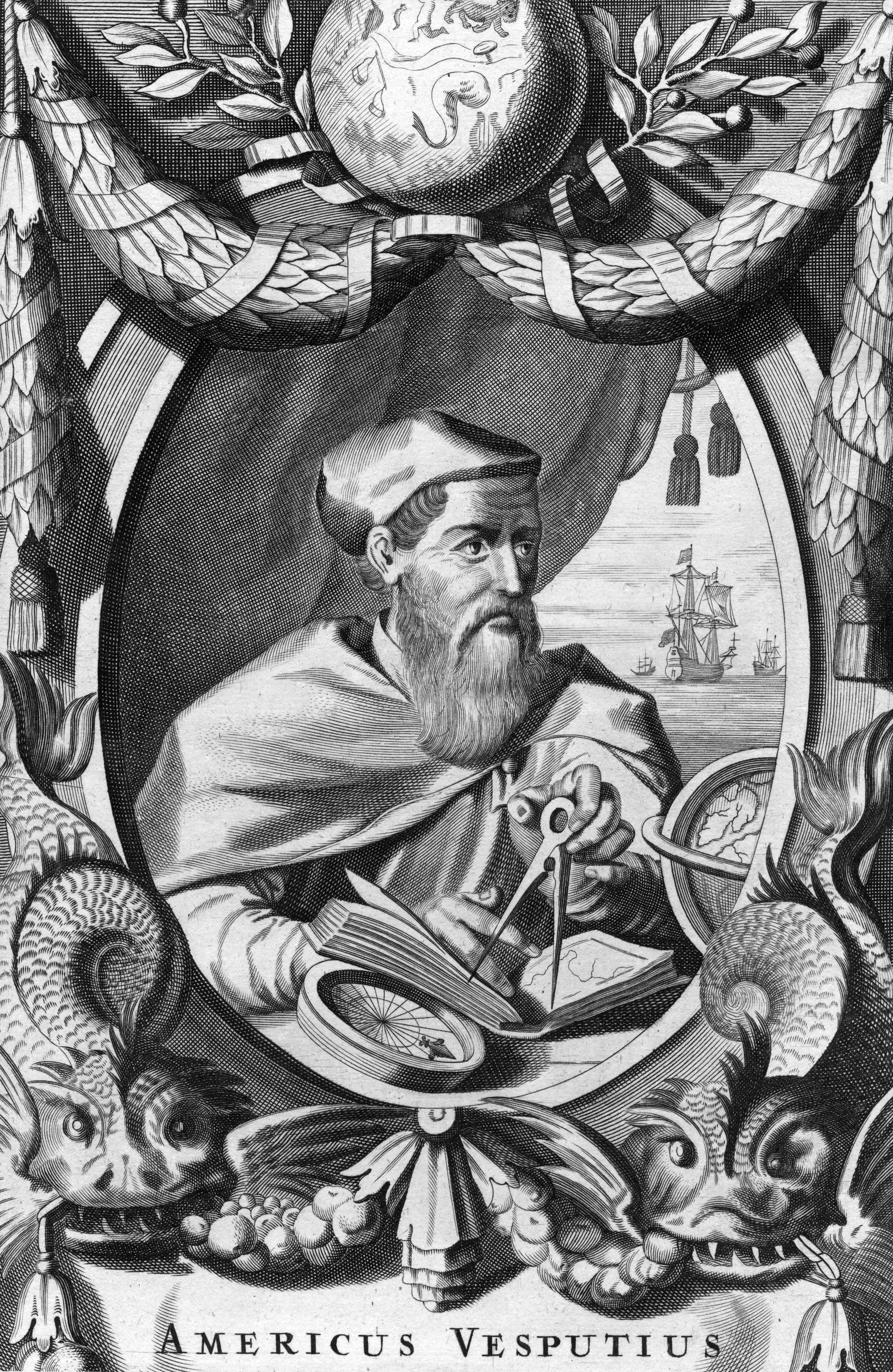 Italian-born explorer Amerigo Vespucci