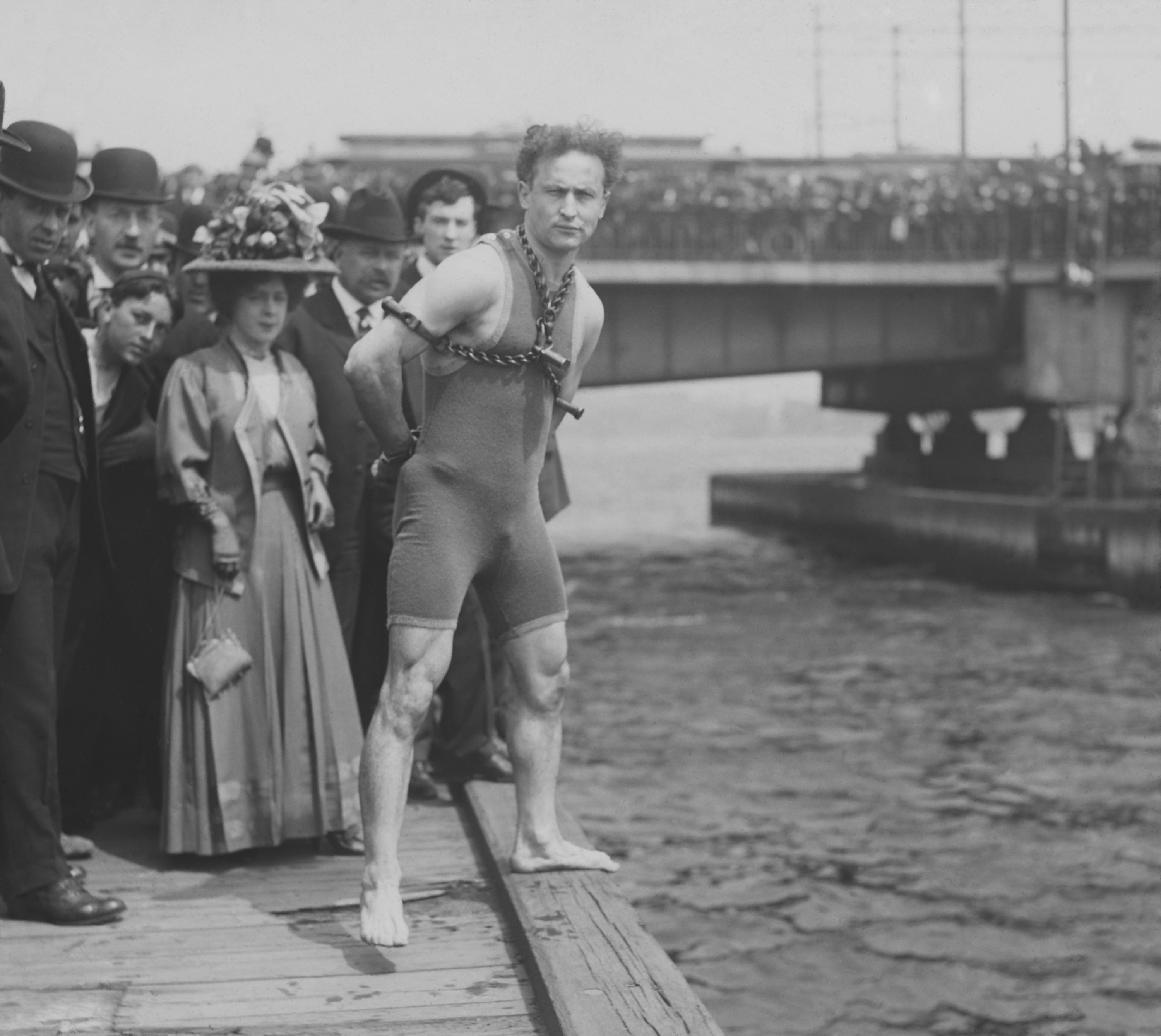 American magician Harry Houdini