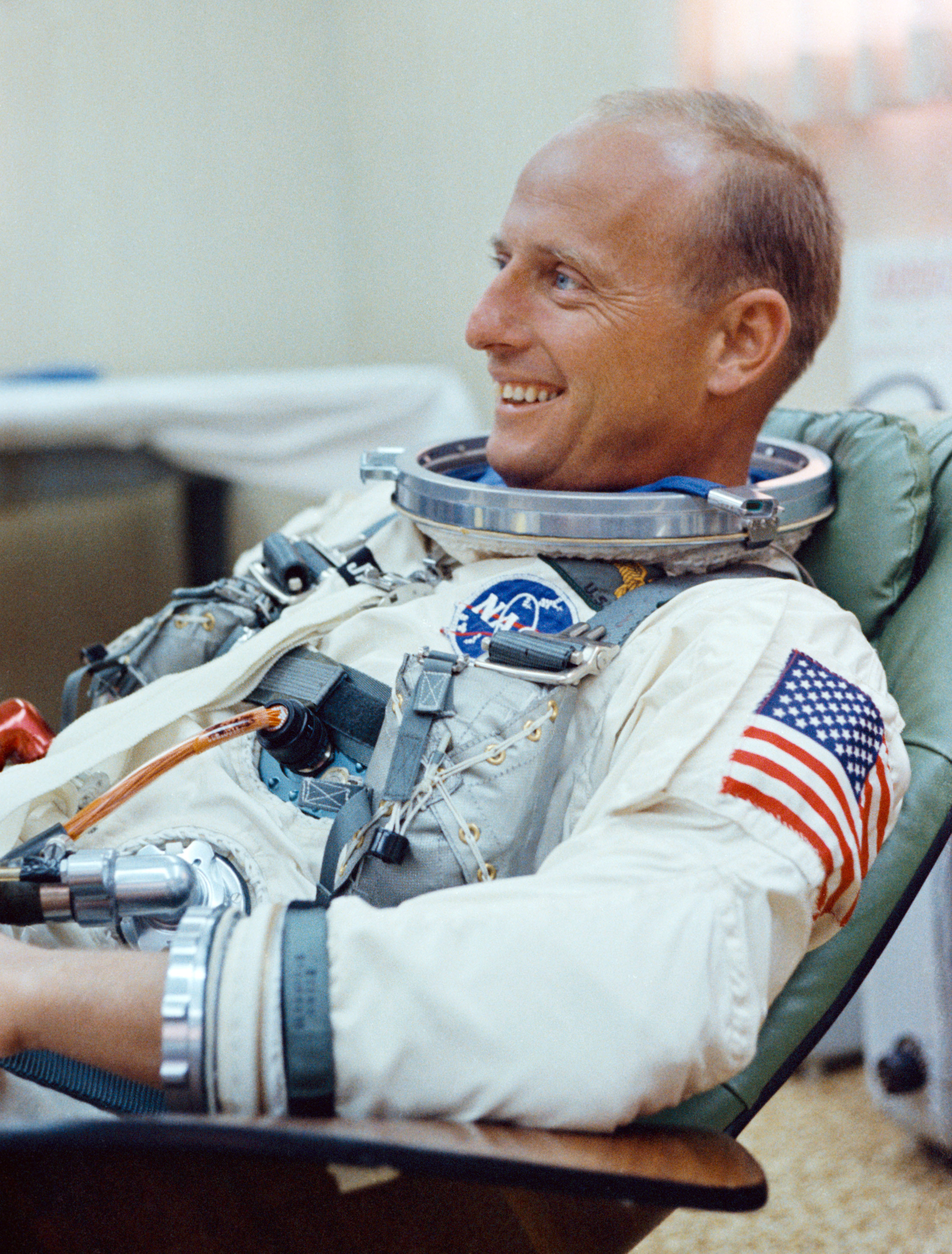 American astronaut Charles Conrad, Jr.