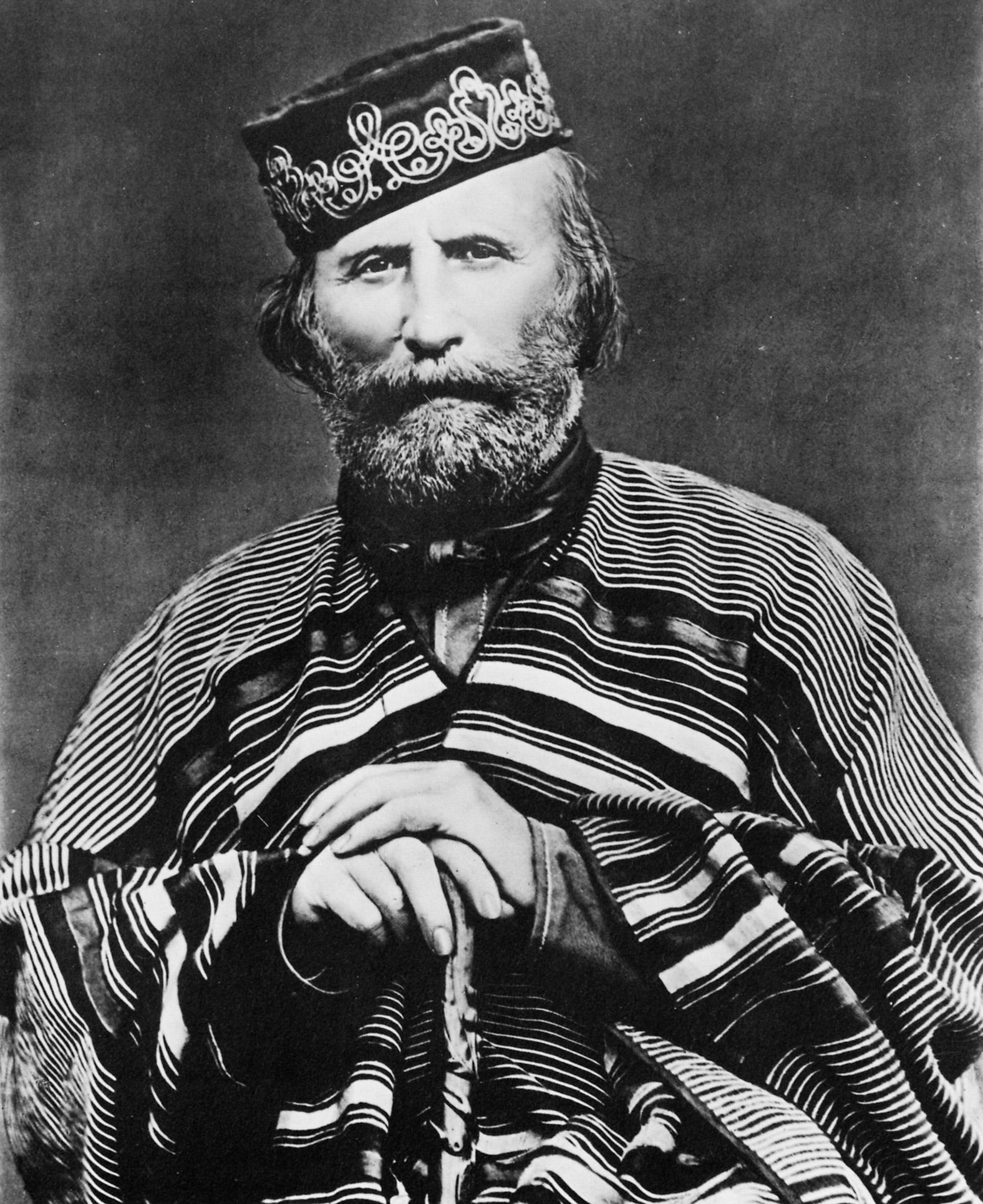 Italian soldier Giuseppe Garibaldi