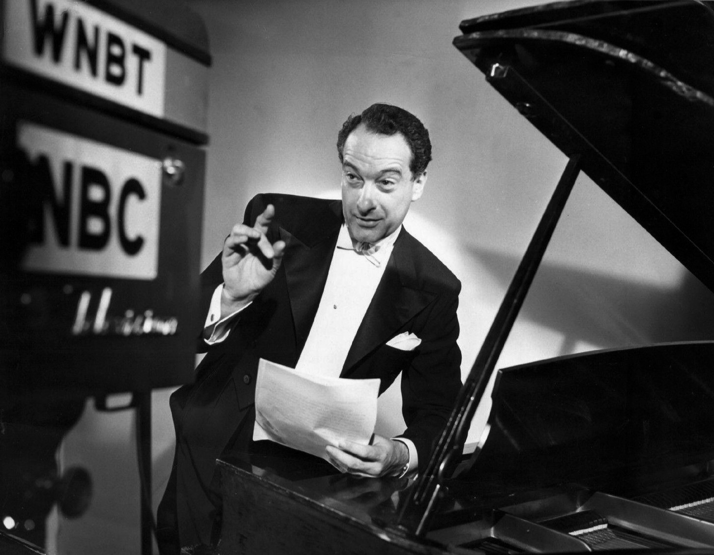 Danish-born pianist and humorist Victor Borge