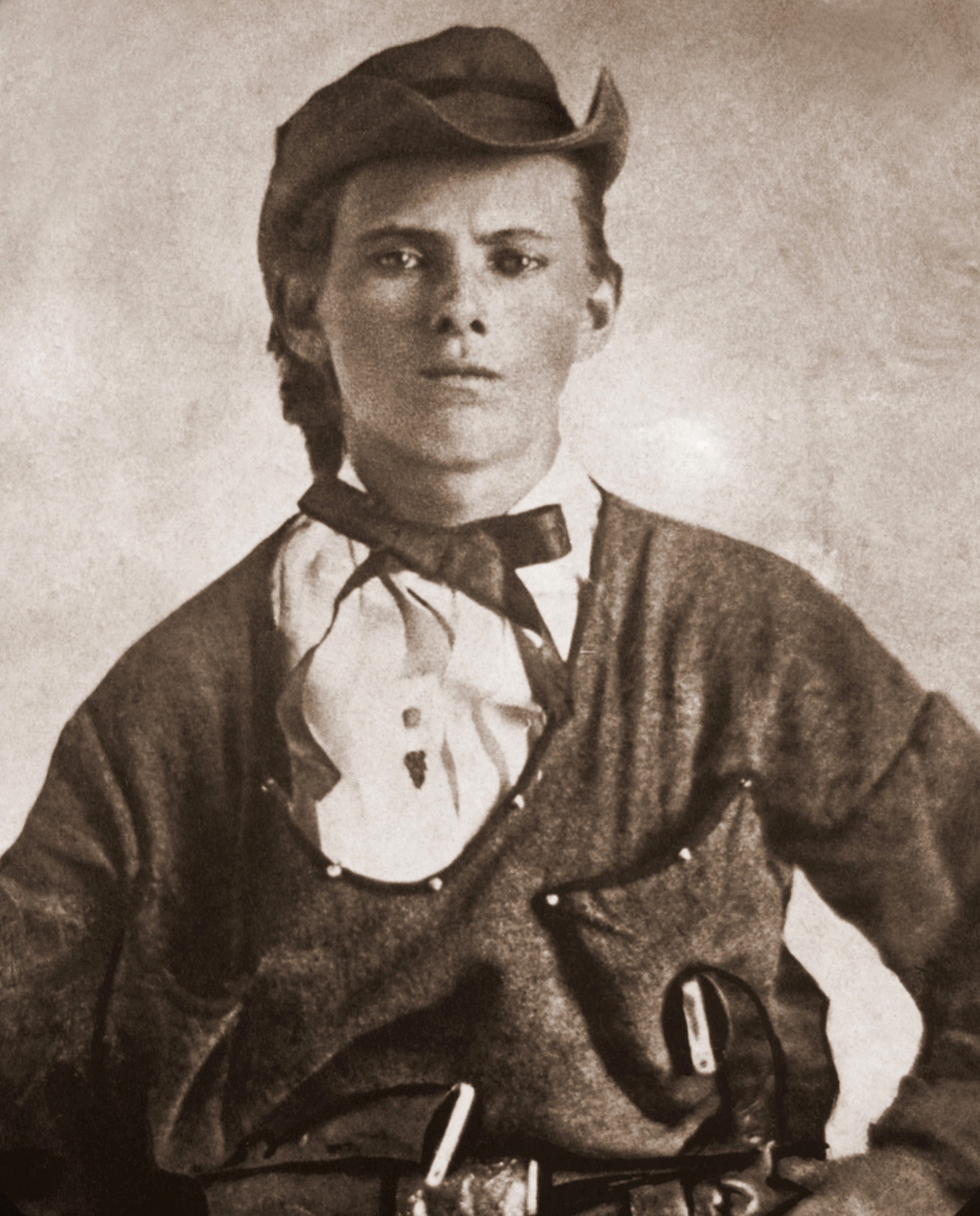 American outlaw Jesse James