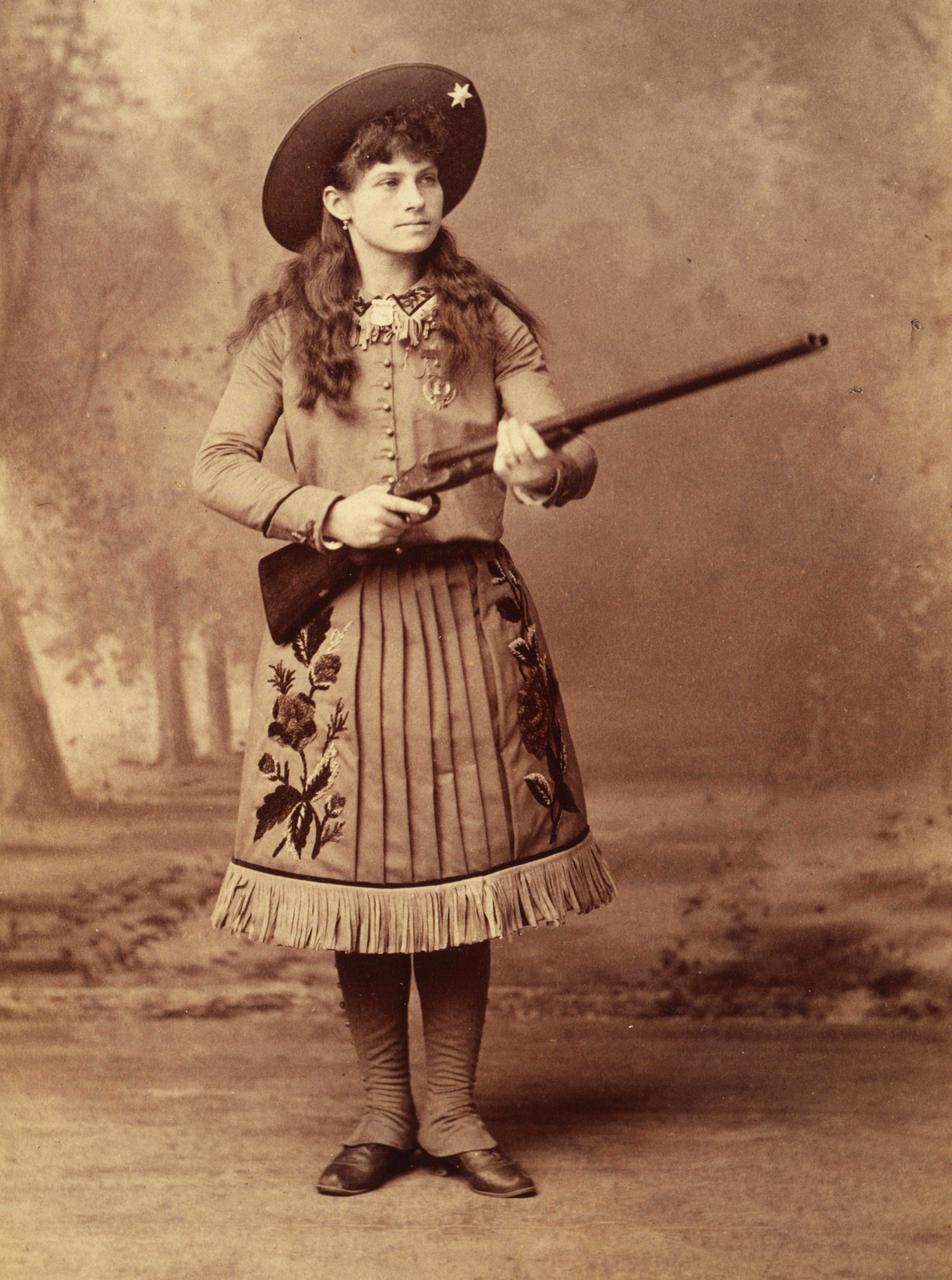 American sharpshooter Annie Oakley