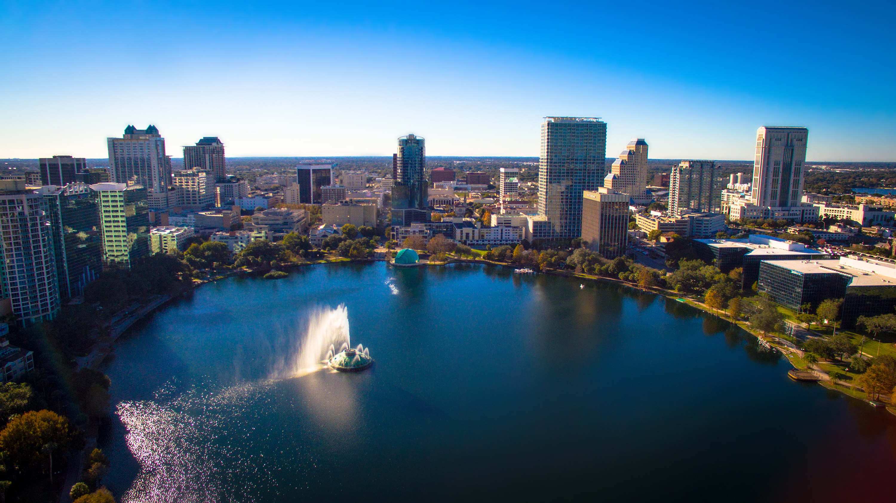 Skyline of Orlando, Florida