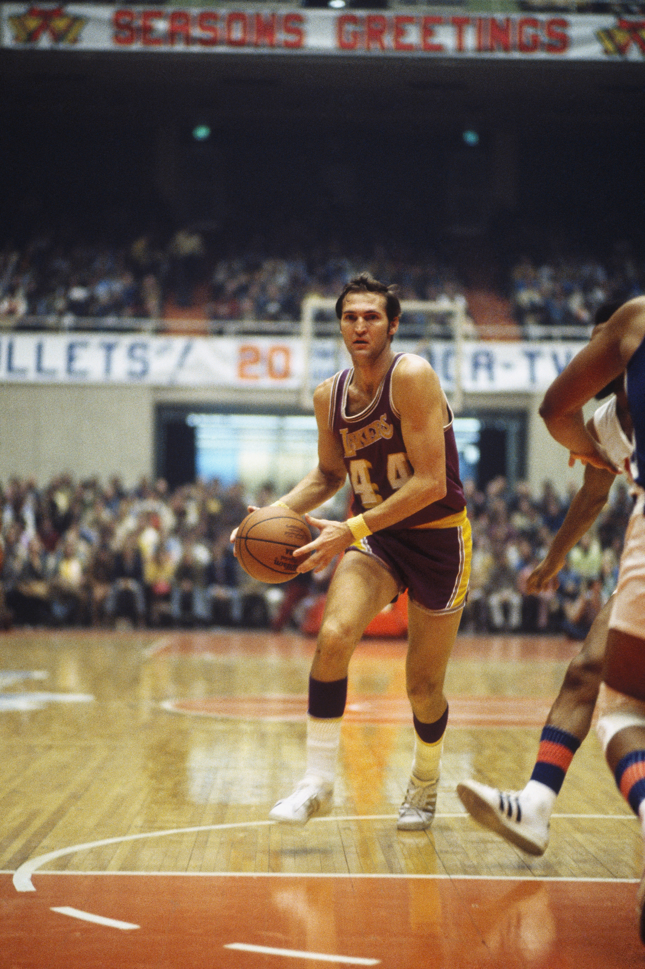 American basketball player Jerry West