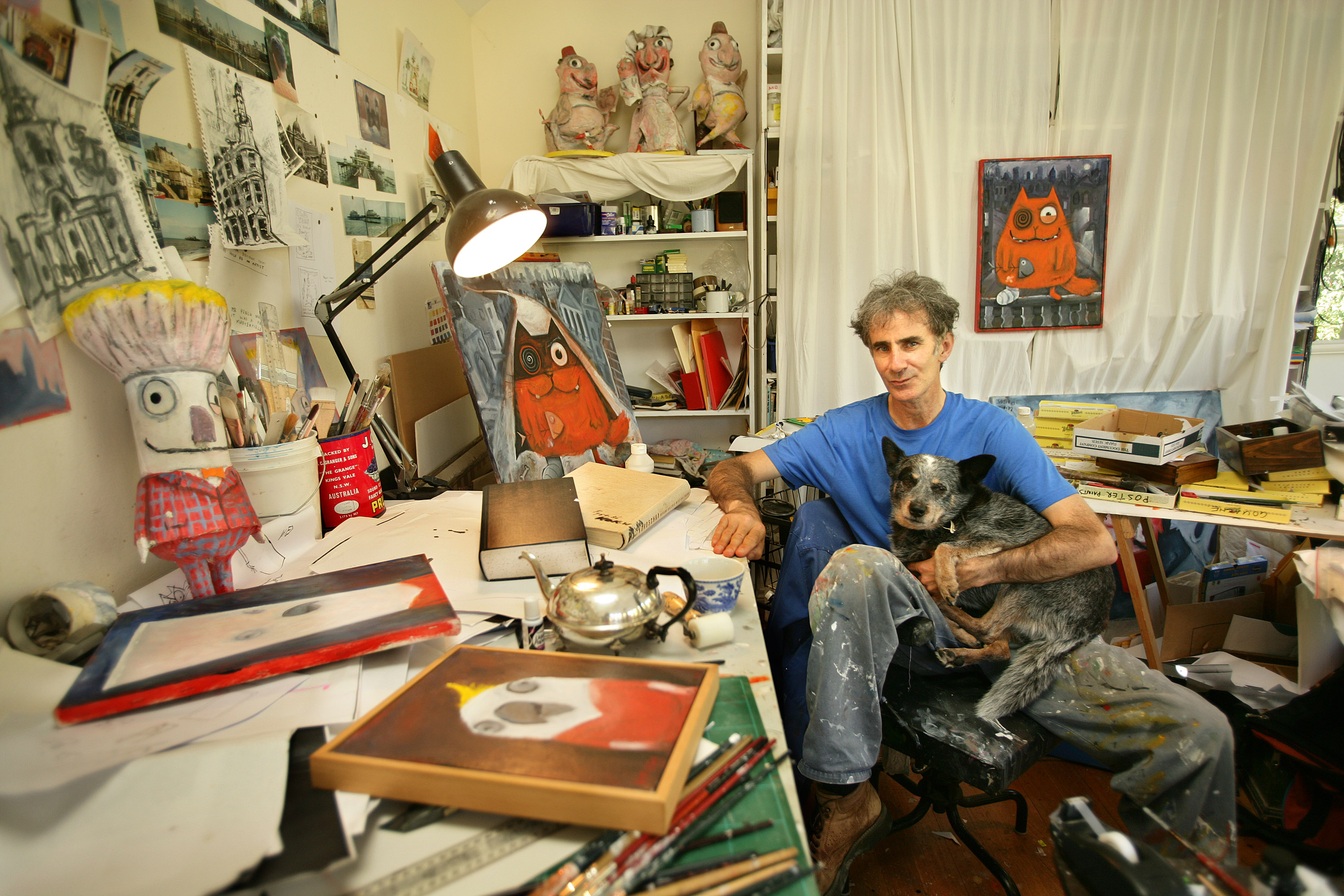 Australian artist and writer Leigh Hobbs