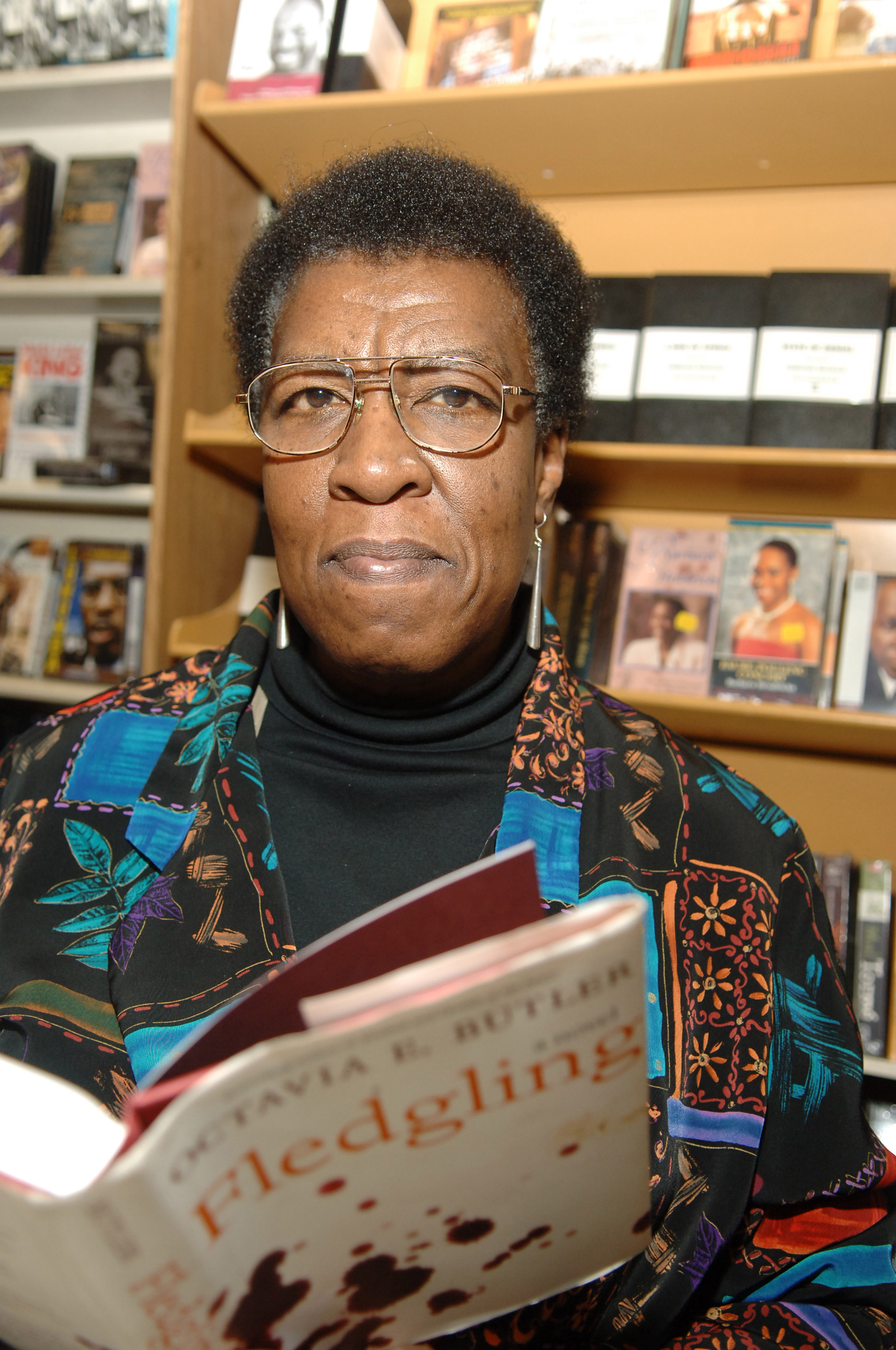 African American author Octavia Butler