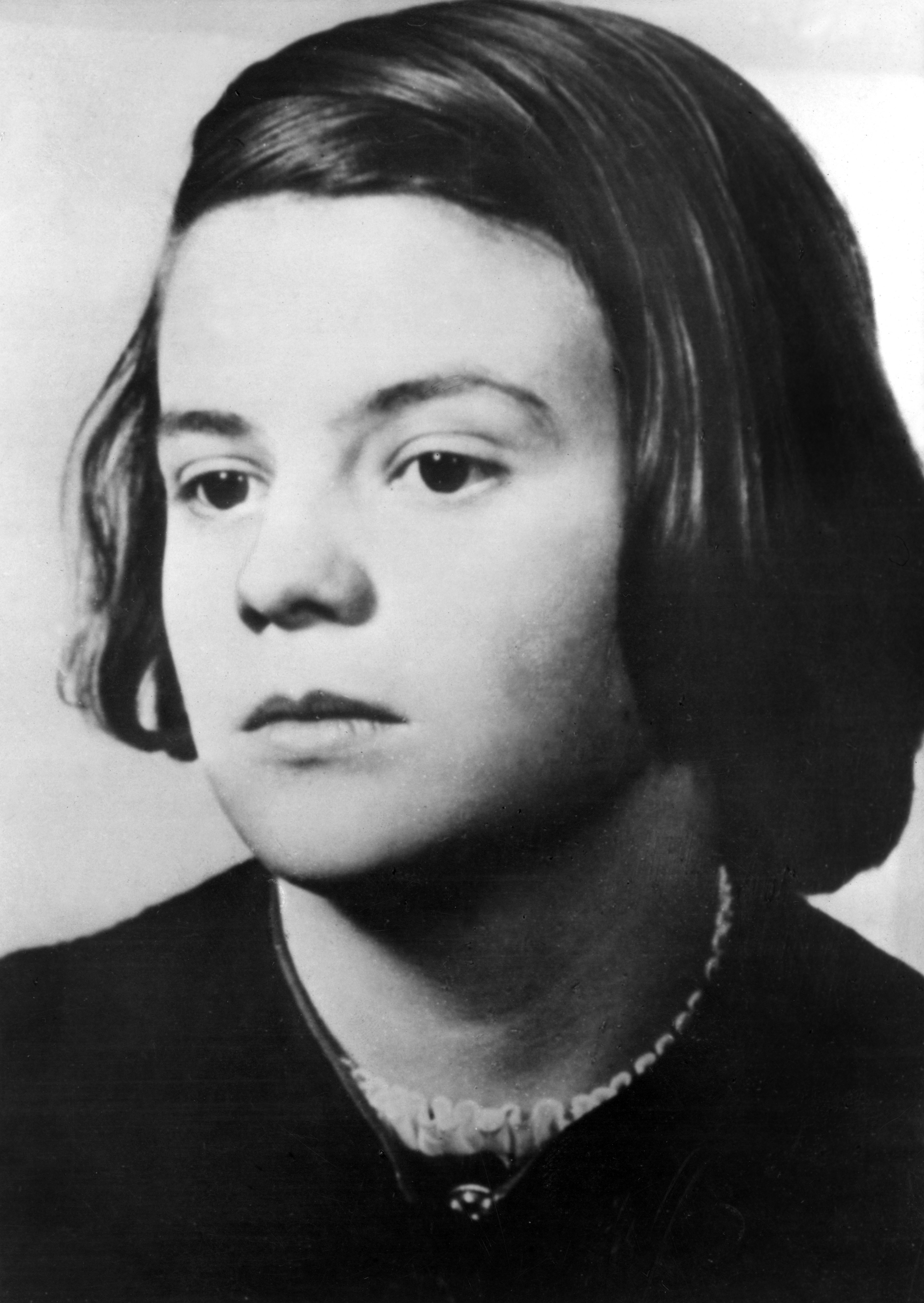 German political activist Sophie Scholl