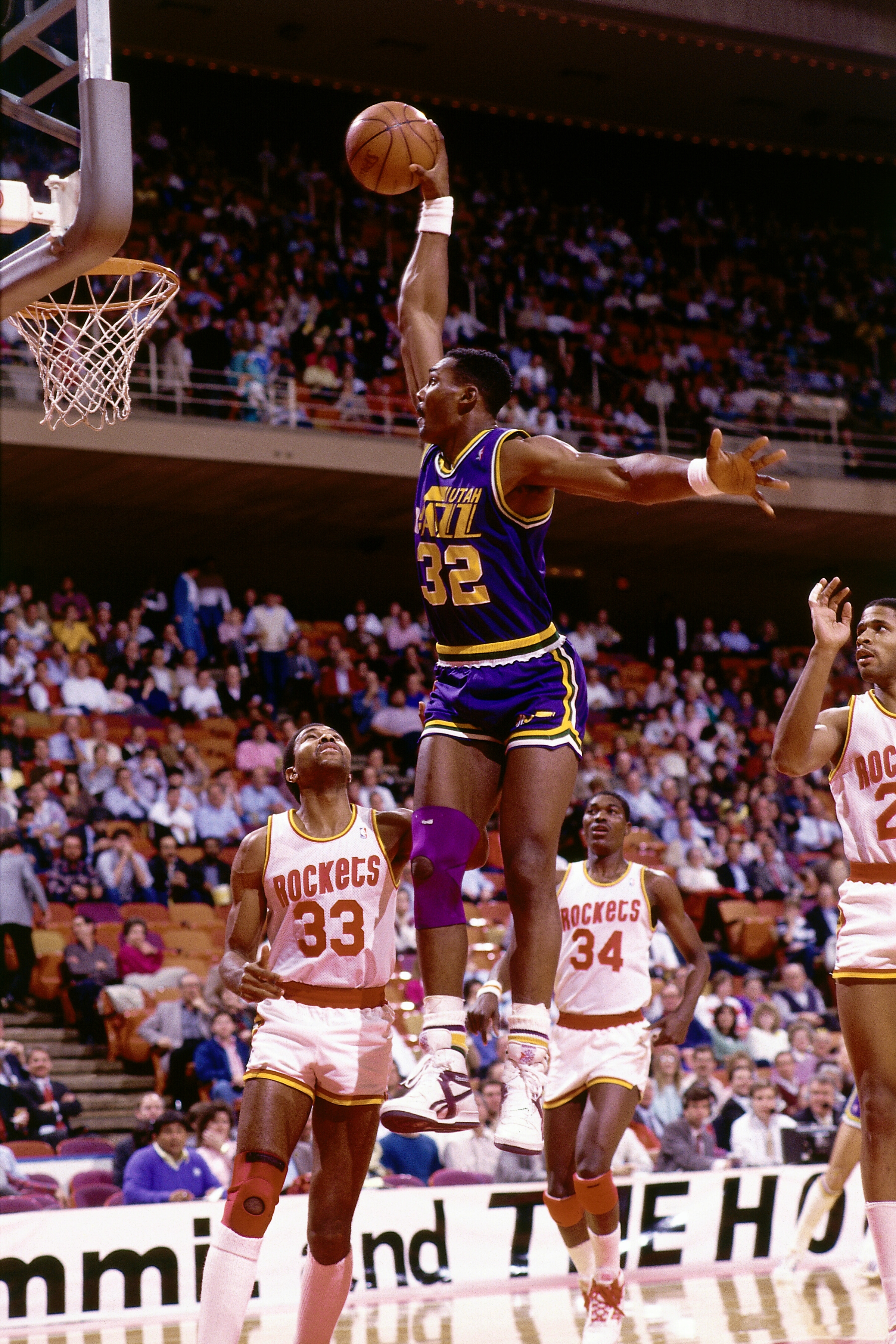 American basketball player Karl Malone