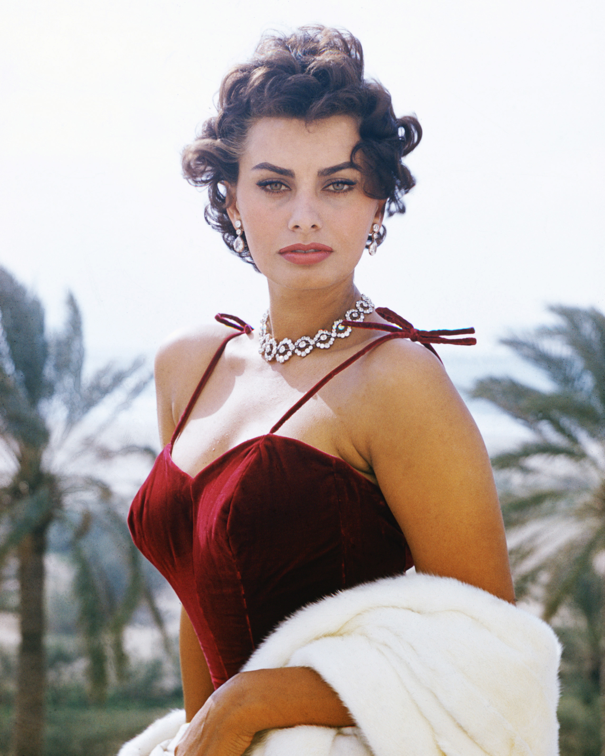 Italian motion-picture star Sophia Loren