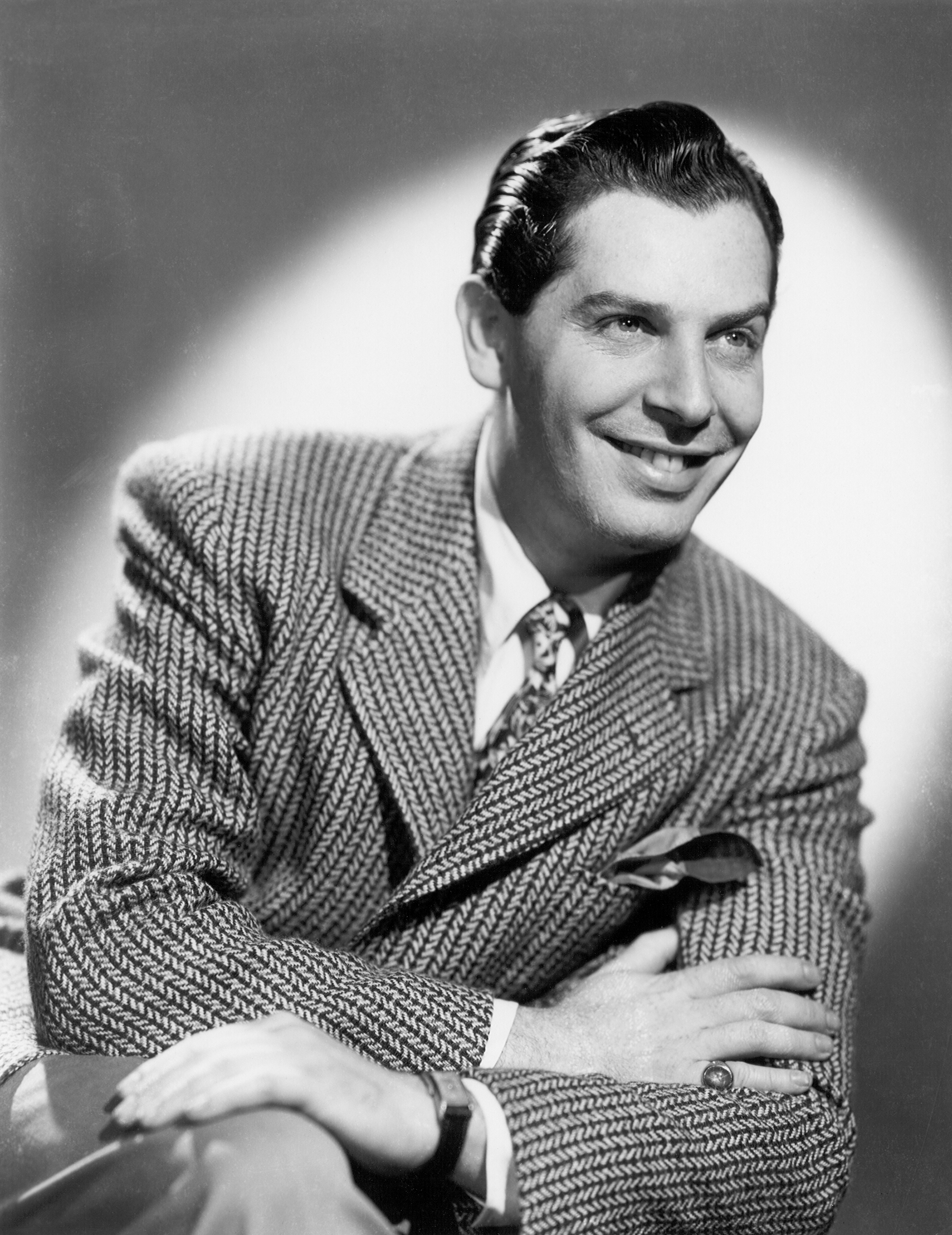 The American comedian and actor Milton Berle