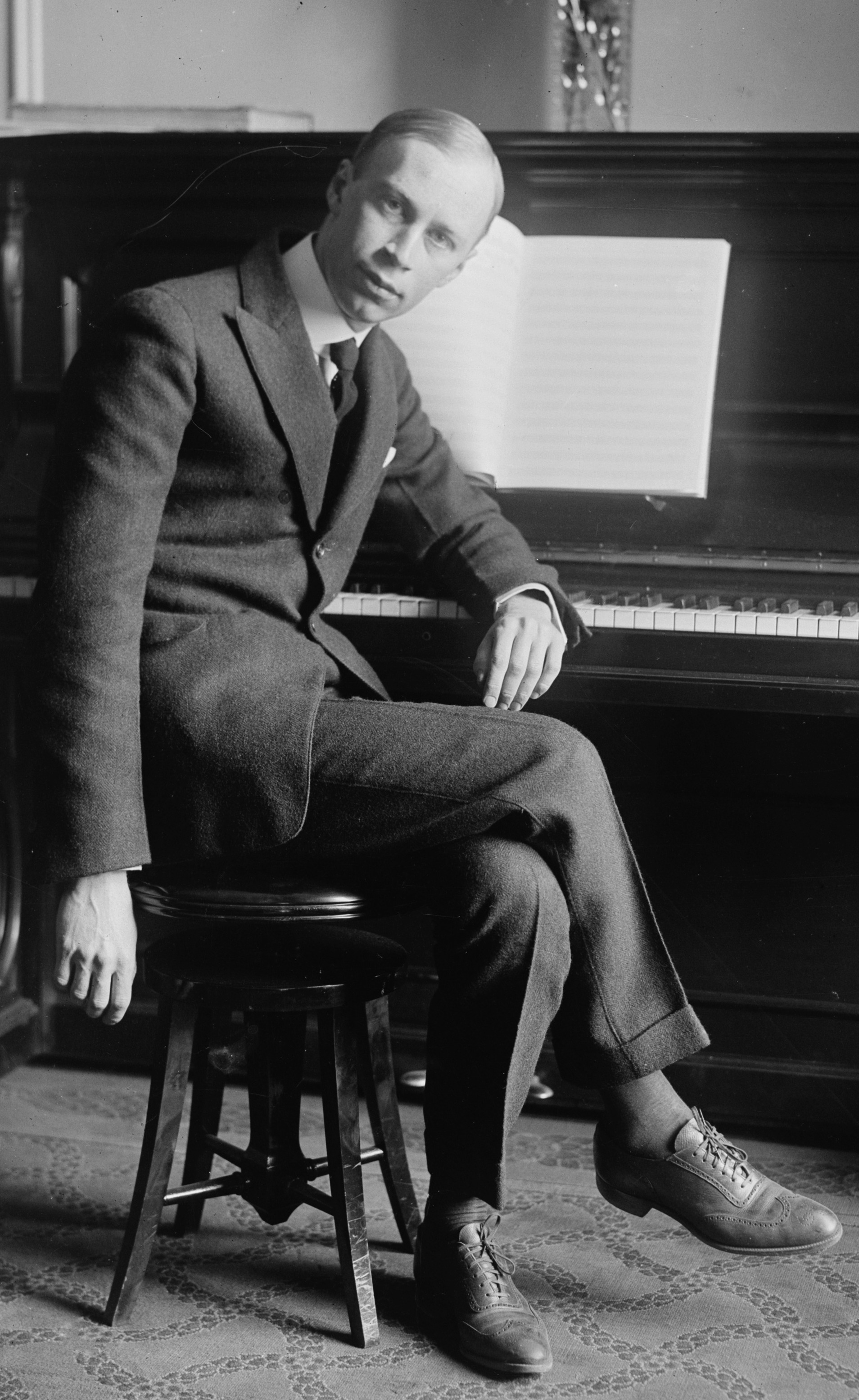 Russian composer Sergei Prokofiev