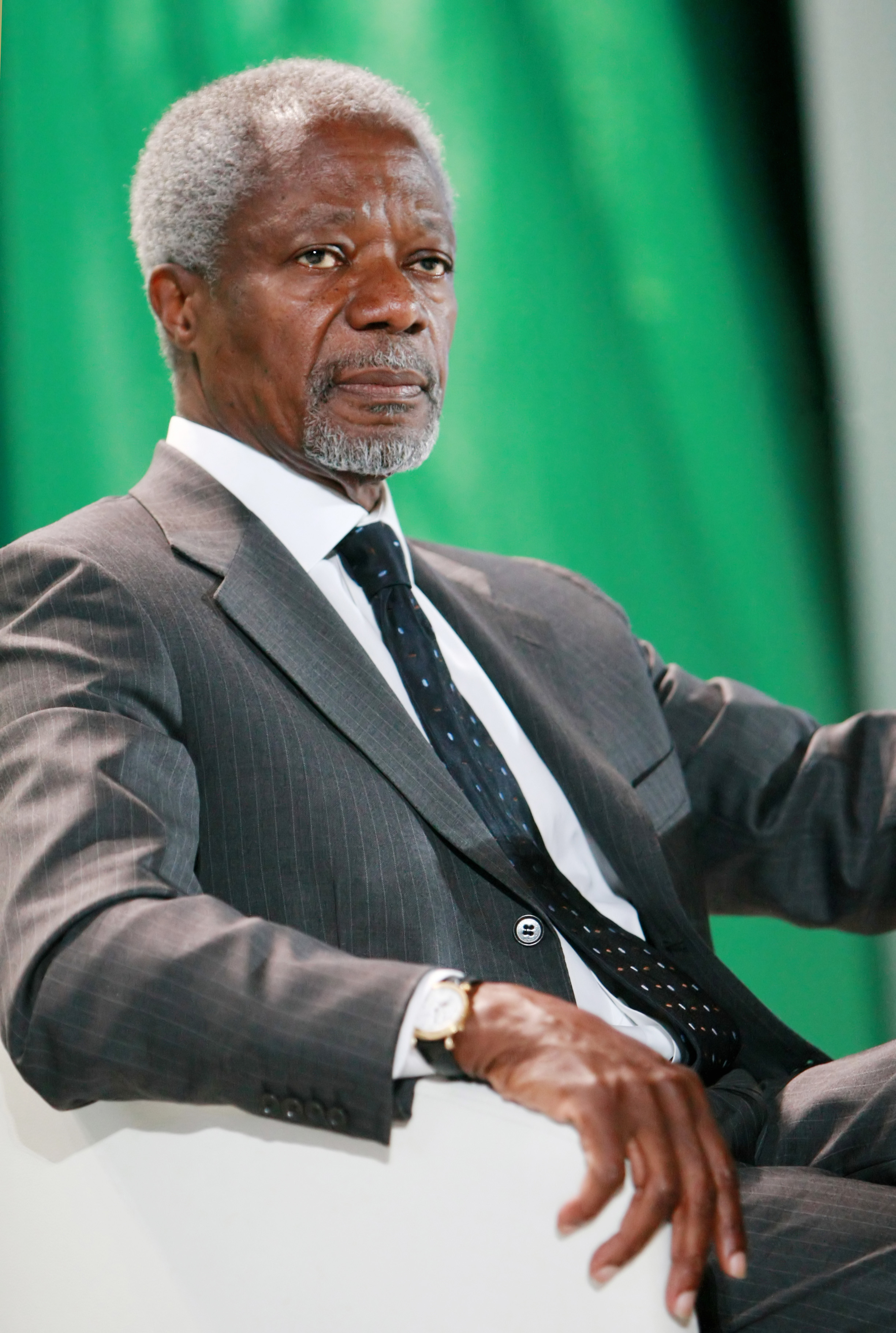 African diplomat Kofi Annan