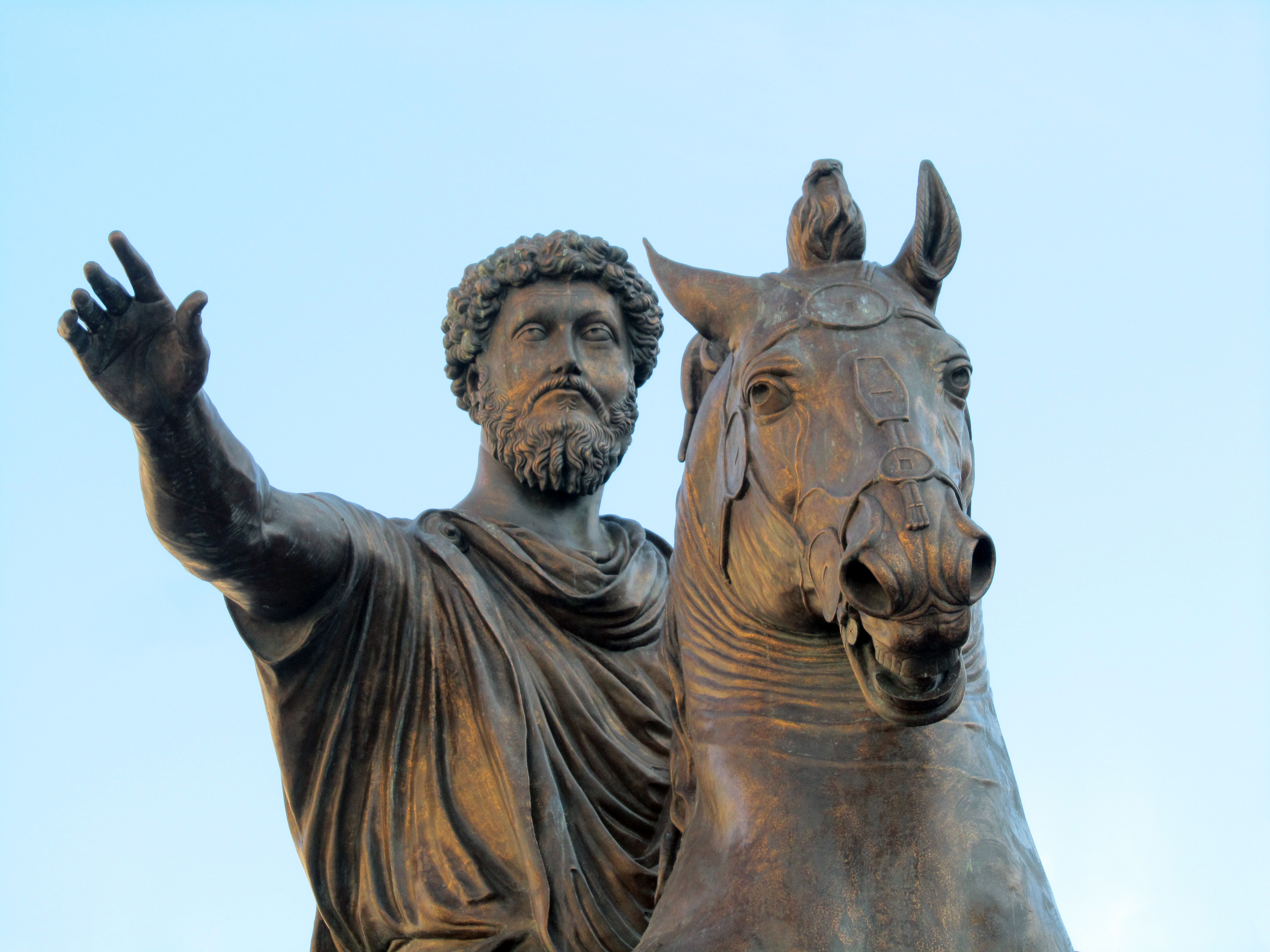 Roman emperor and philosopher Marcus Aurelius