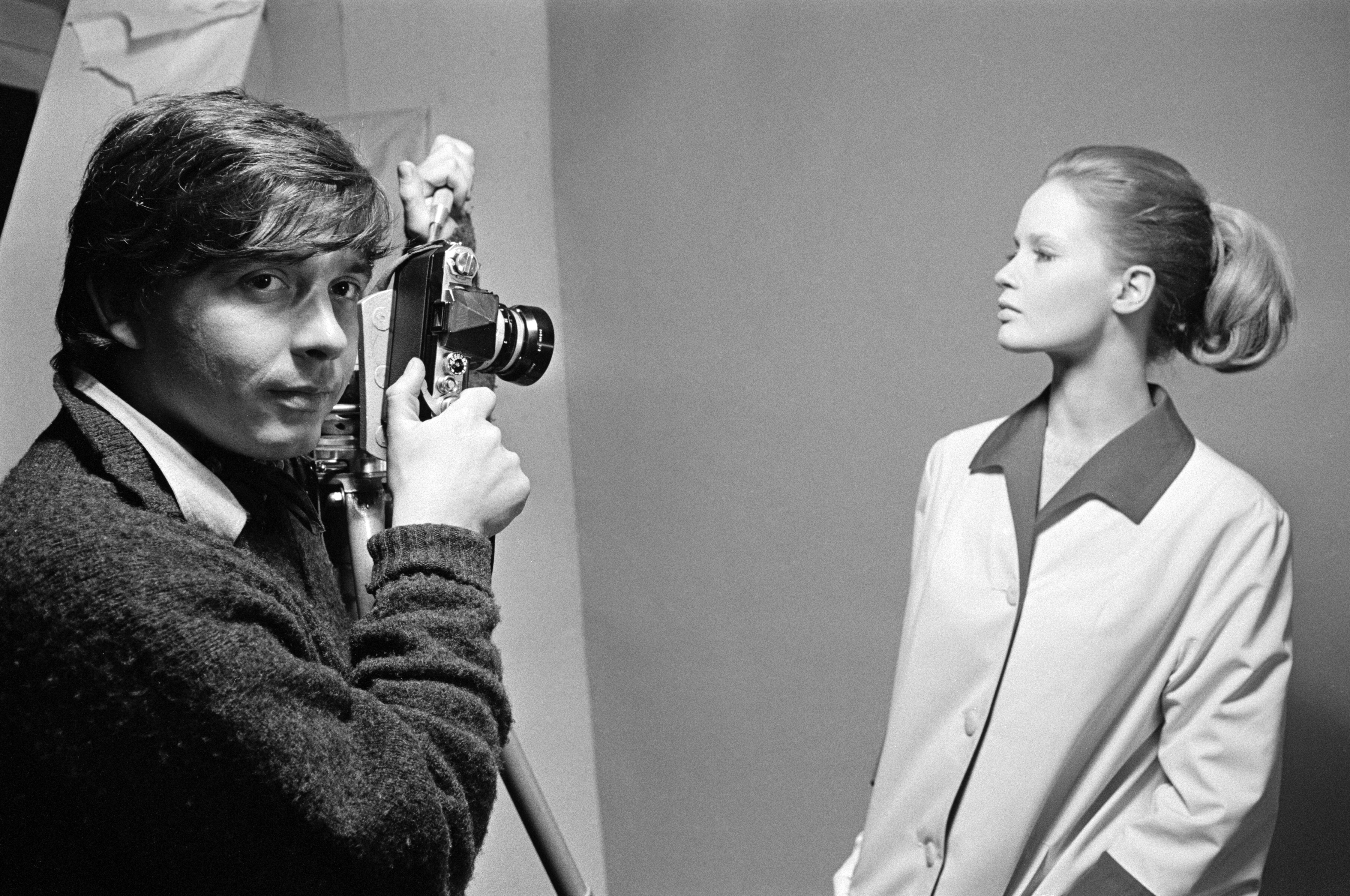 British photographer and film director David Bailey