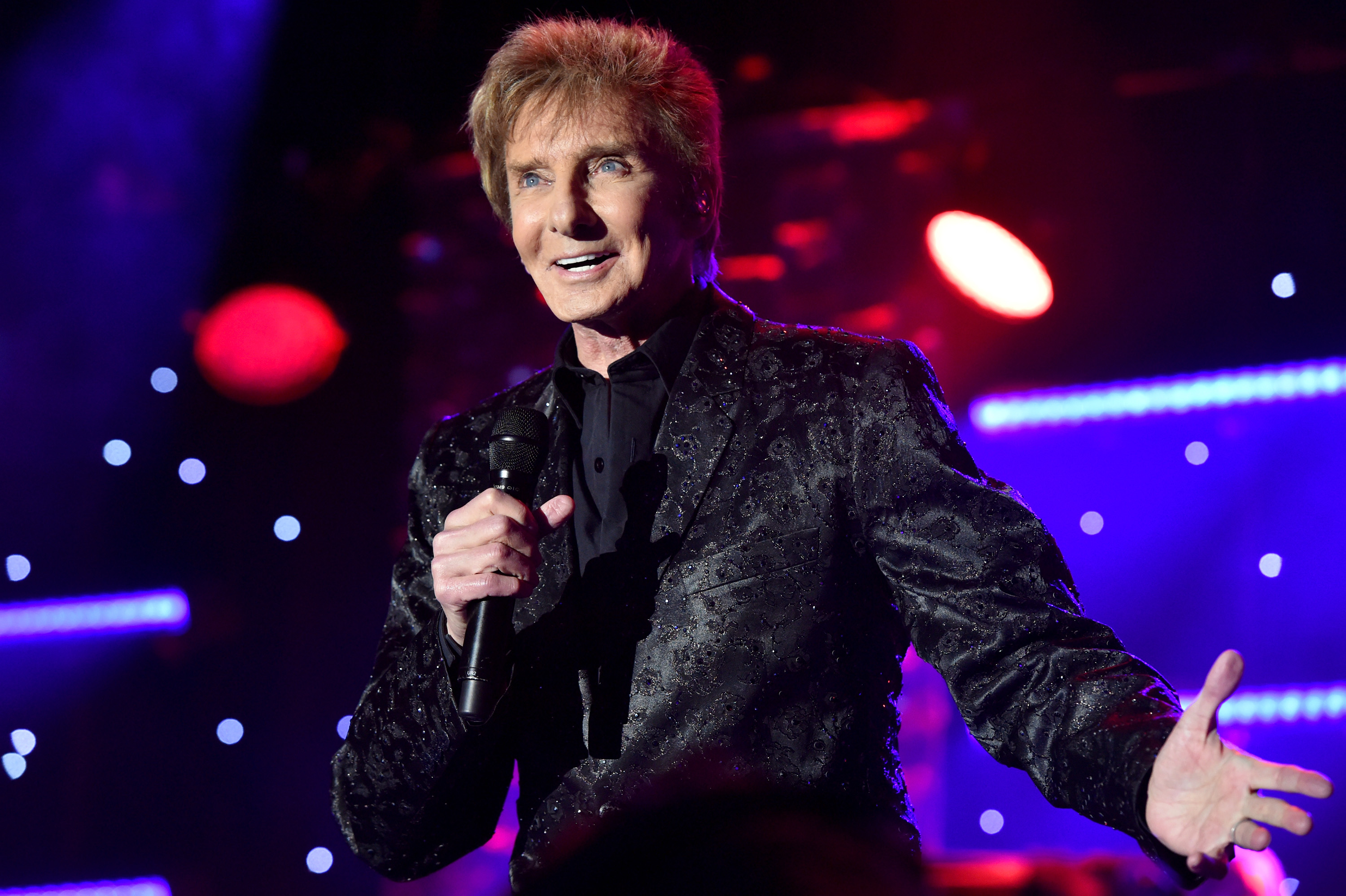 American entertainer Barry Manilow