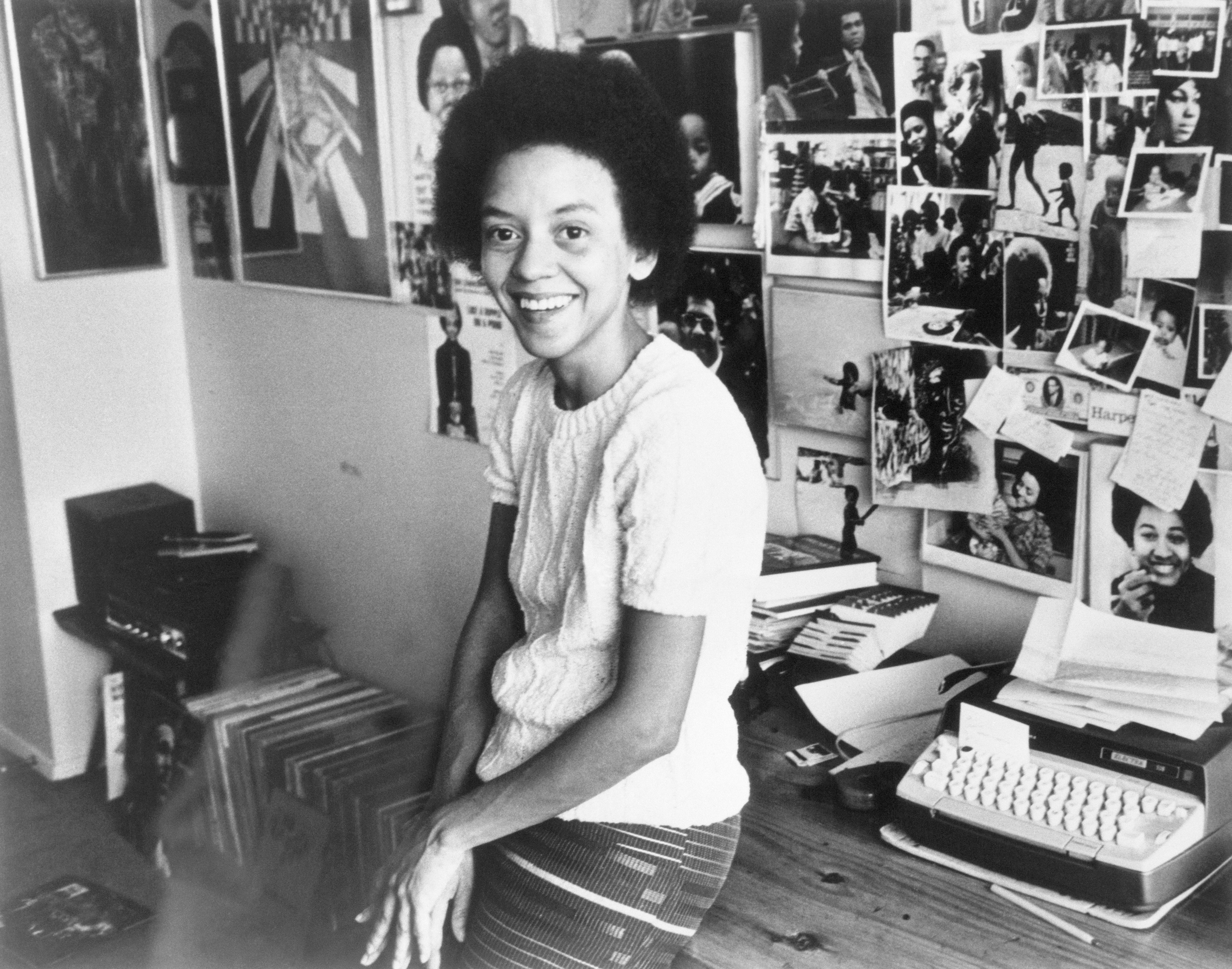 African American writer Nikki Giovanni