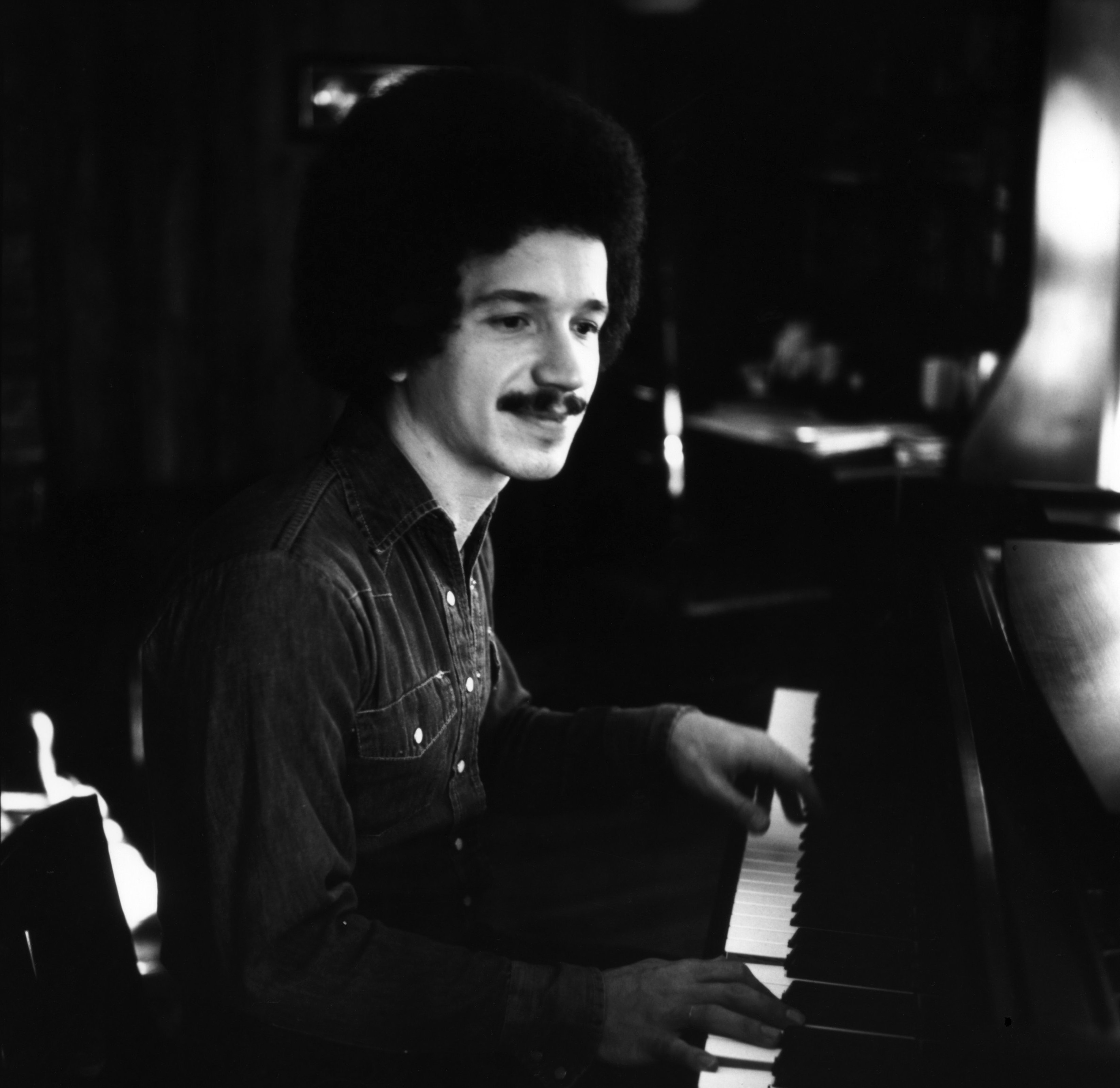 American jazz pianist Keith Jarrett