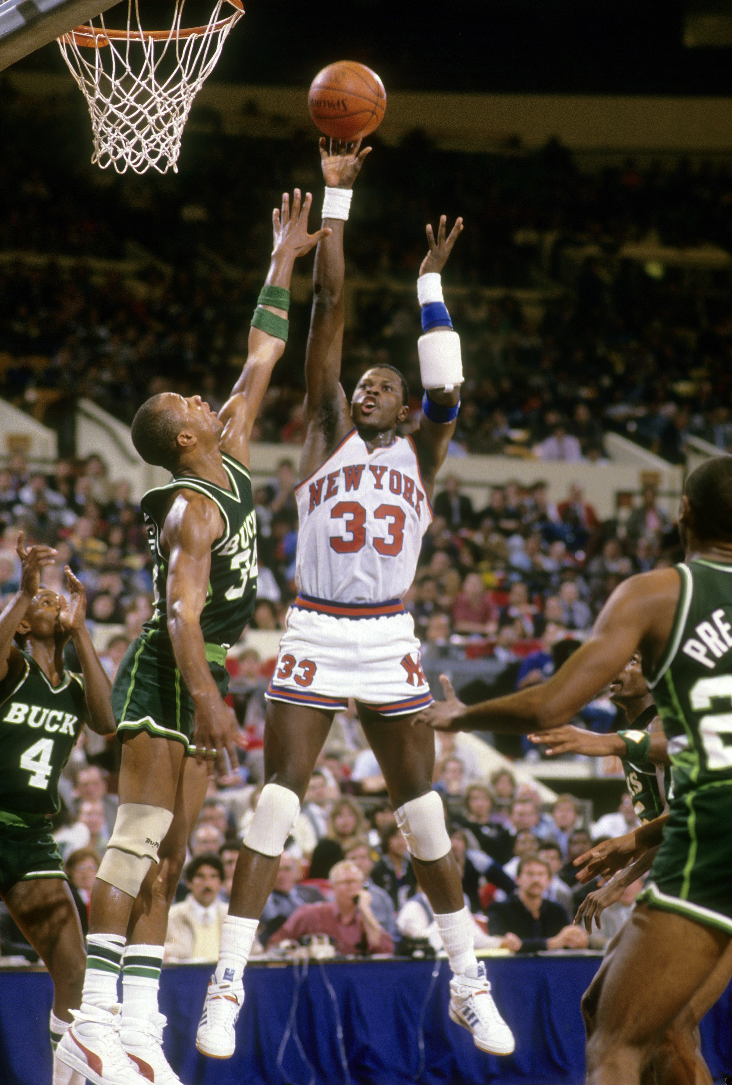 American basketball player Patrick Ewing