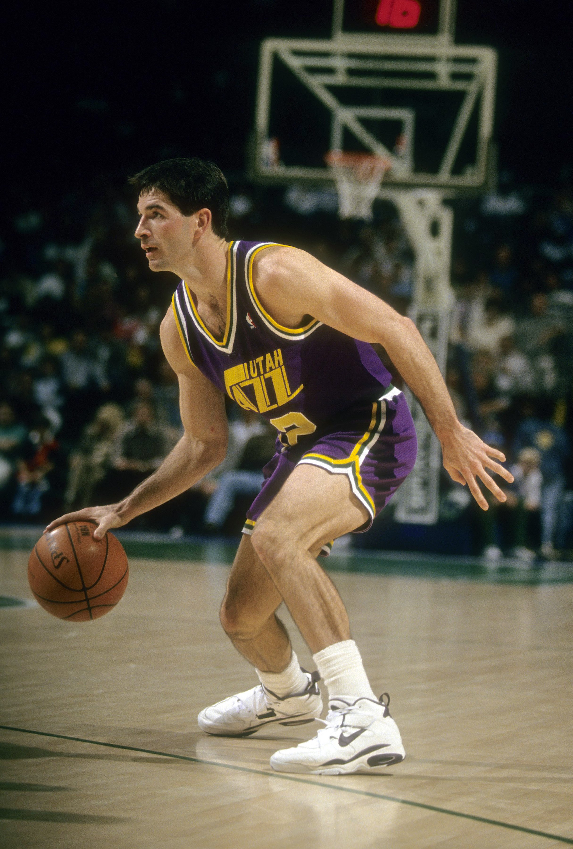 American basketball player John Stockton