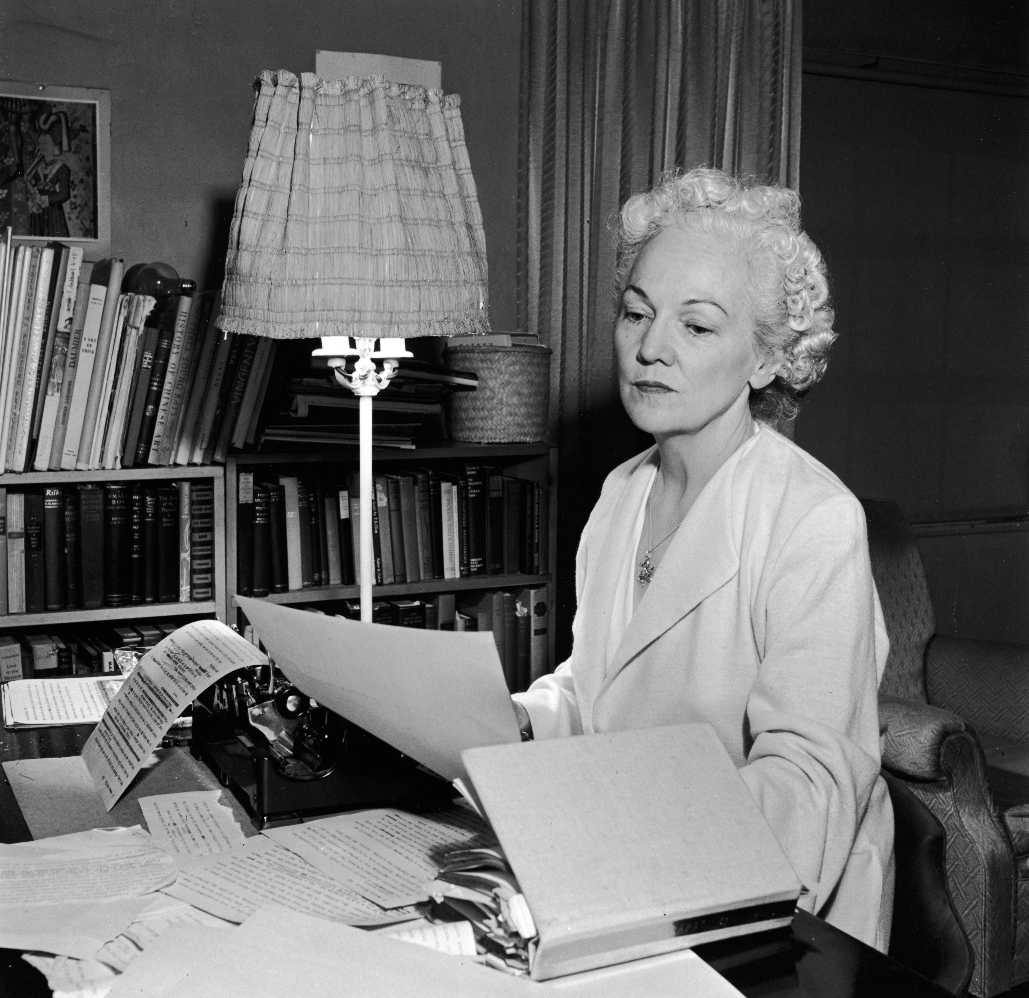 American writer Katherine Anne Porter